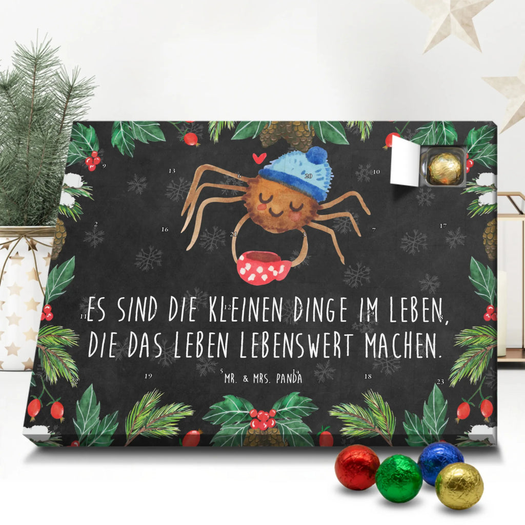 Chocolate advent calendar Spider Agathe coffee Spider, Spider Agathe