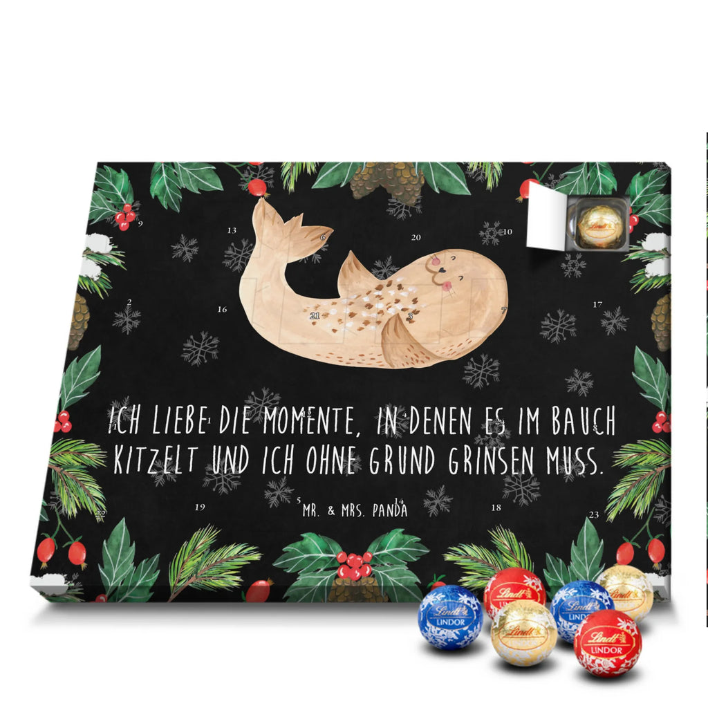 Chocolate advent calendar seal Lay gift ideas, gifts, small animals, good mood, cute, funny sayings, cute animal motives, hand drawn, special gifts, card, animal lover, sea animal, Baltic Sea, North Sea, joy, Seal, seals, laughter