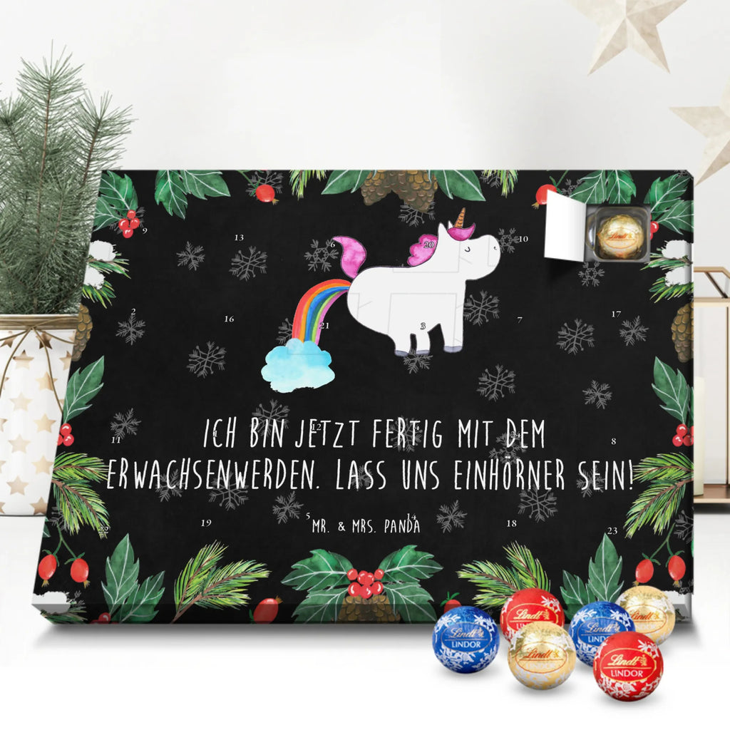 Chocolate advent calendar unicorn fart fart, unicorn fart, uniorn saying, girlfriend gift, fun, rainbow, present