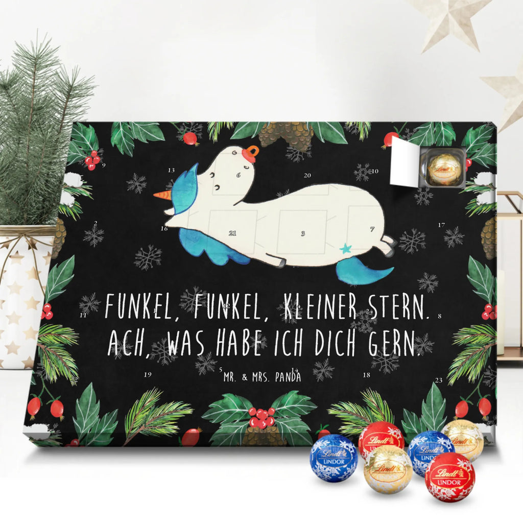 Chocolate advent calendar unicorn dummy birth present, birth gift, mother, gift birth, toddler, infant, pacifier