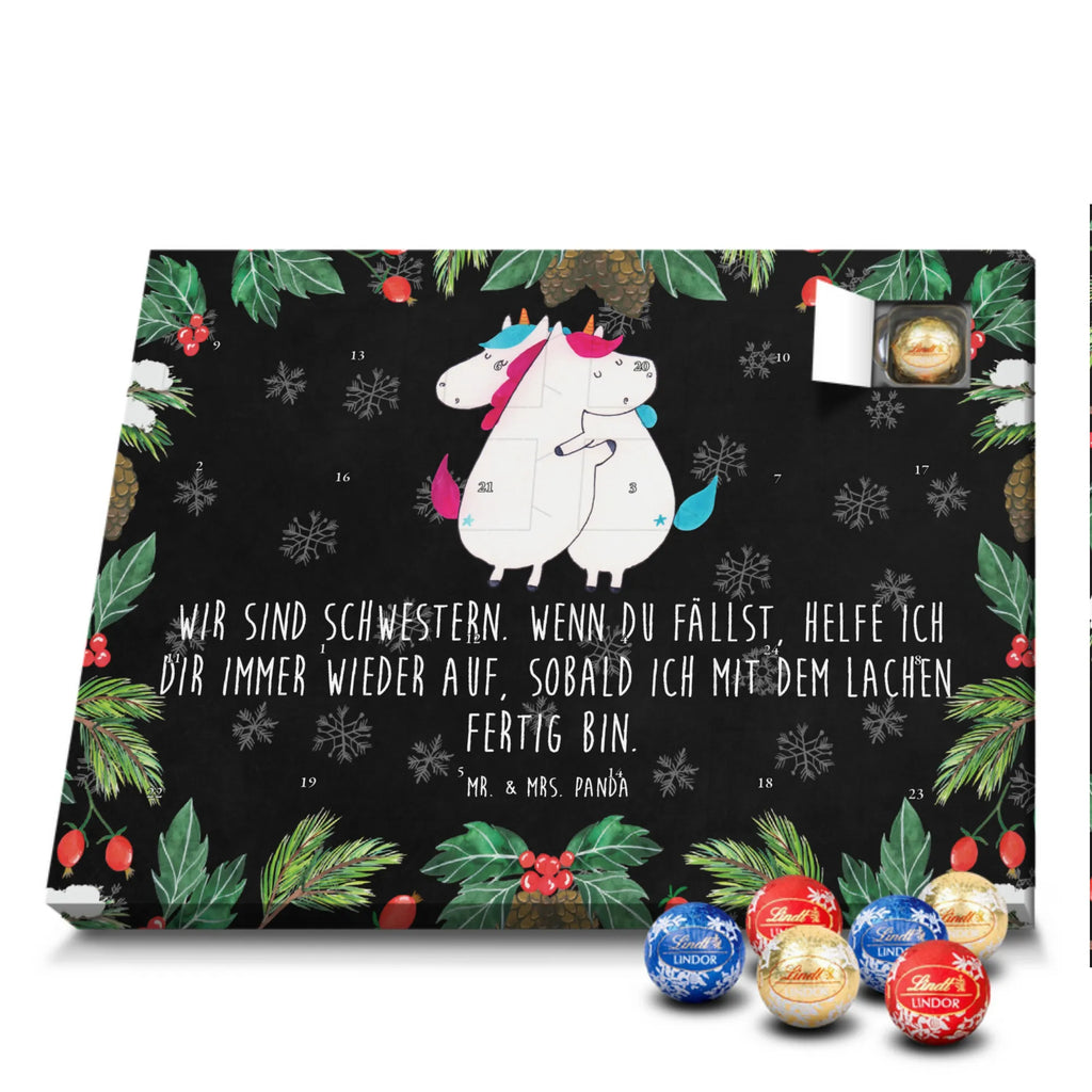 Chocolate advent calendar unicorns Embrace Siblings, Sisters, Girlfriends