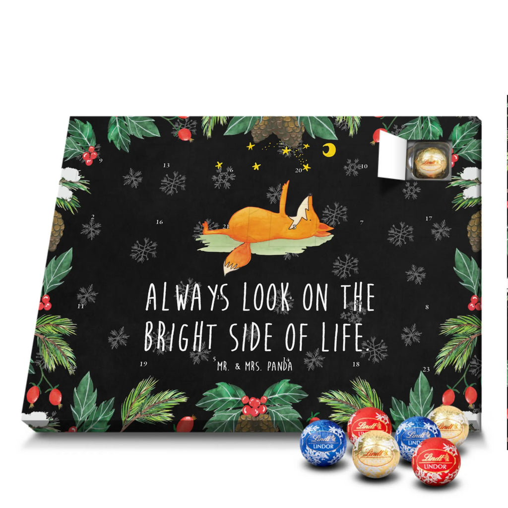 Chocolate advent calendar Fox Stars forest wildlife, clever as a fox, foxes, animal lover, Romance, Saying positive, words of consolation, Saying beautiful