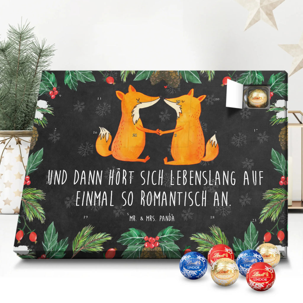 Chocolate advent calendar foxes Love forest wildlife, clever as a fox, foxes, animal lover, fiancée, proof of love, marriage, wife, lovers, husband, boyfriend, couple, girlfriend