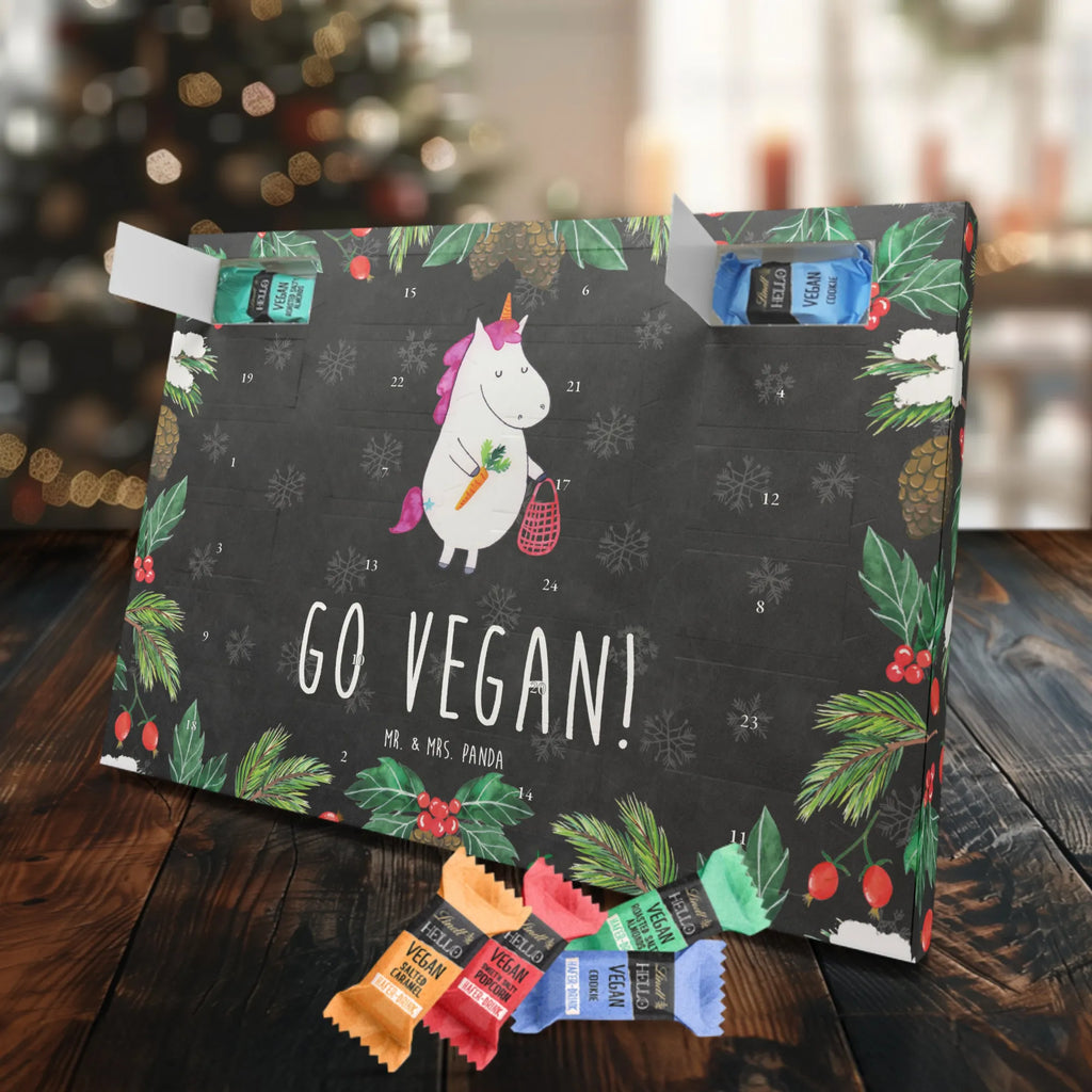 Veganer Adventskalender Einhorn Vegan
