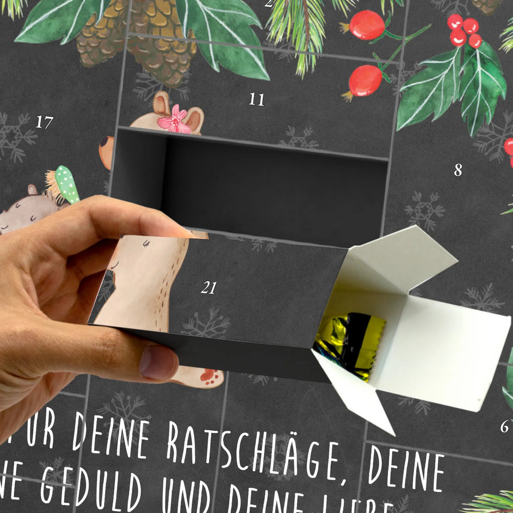 Fillable advent calendar bear child Father's Day, Mother's Day, Gift