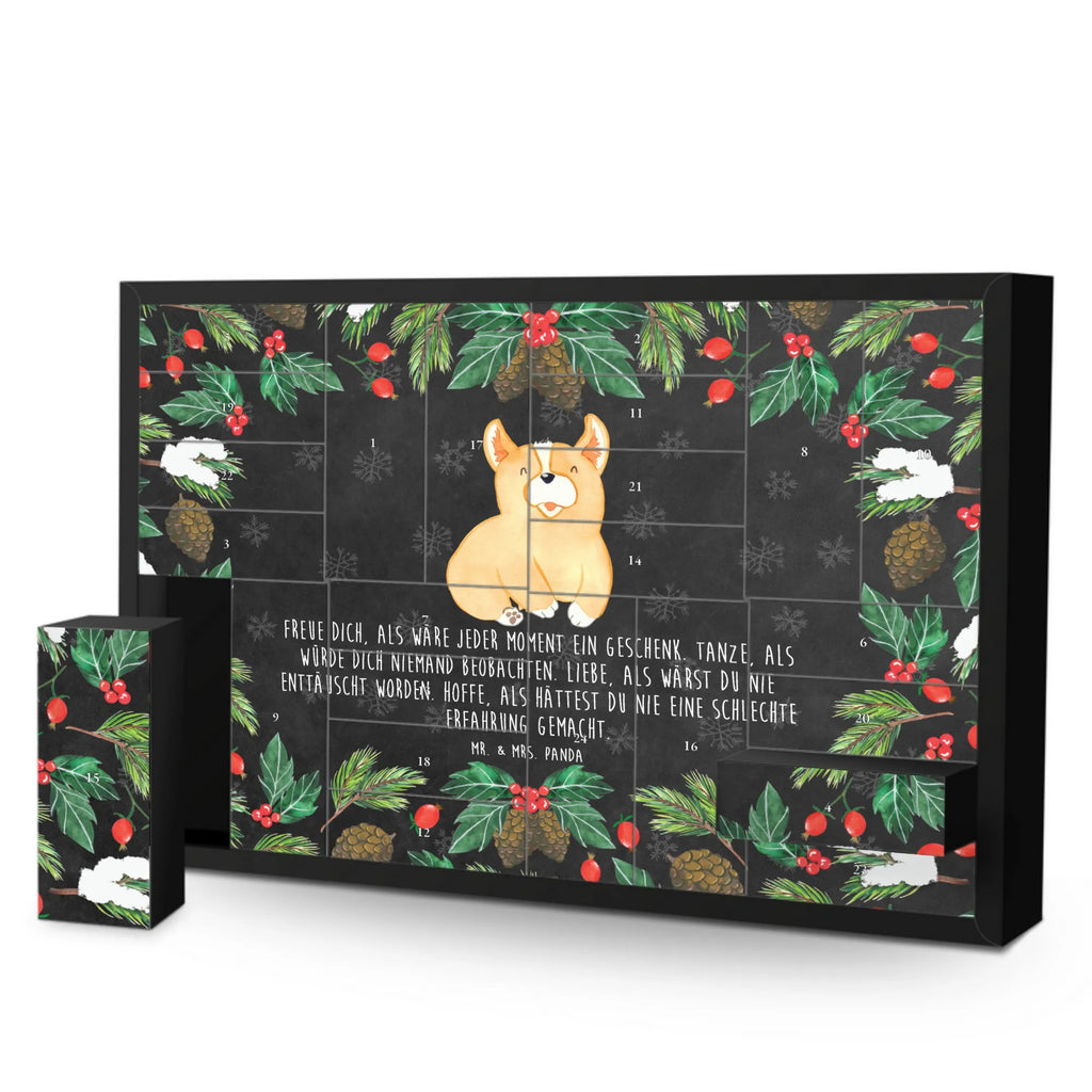 Fillable advent calendar Corgi dog breed, hound, bag with dog print, mutt, what do you give a dog lover, dog mama, Christmas gifts for dogs, dog decorative items, funny gifts for dog owners, dog sayings, love dogs, woof, love for dogs, gifts for dogs, joy of life, saying, dog's sayings, british, sayings