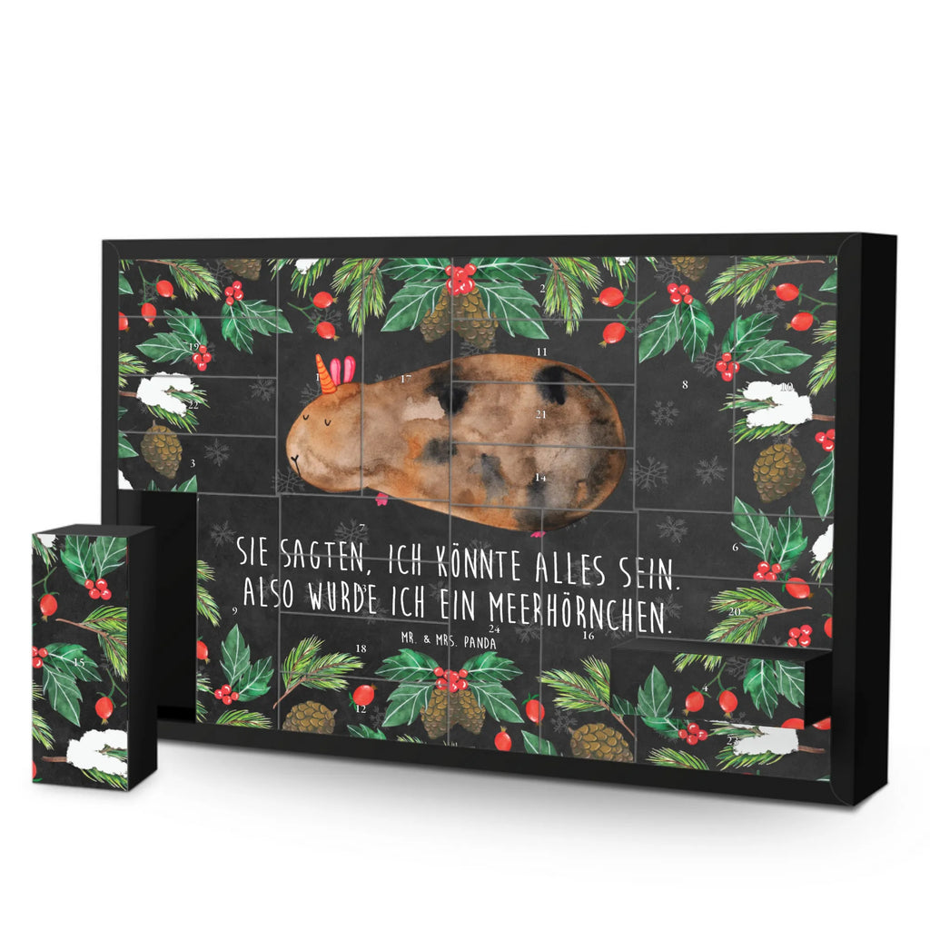 Fillable advent calendar unicorn Guinea pig squirrels, guinea pig