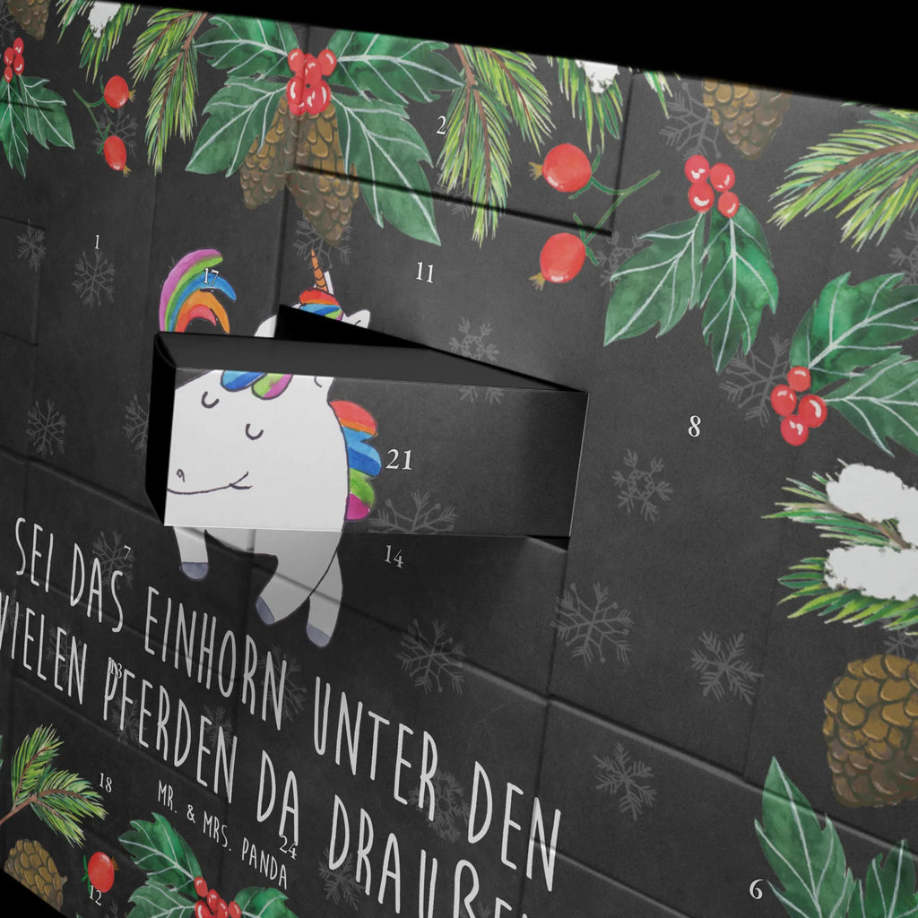 Fillable advent calendar unicorn Swagger equestrian, girlfriend, riding, horse, riding gift, riding present, proud, different