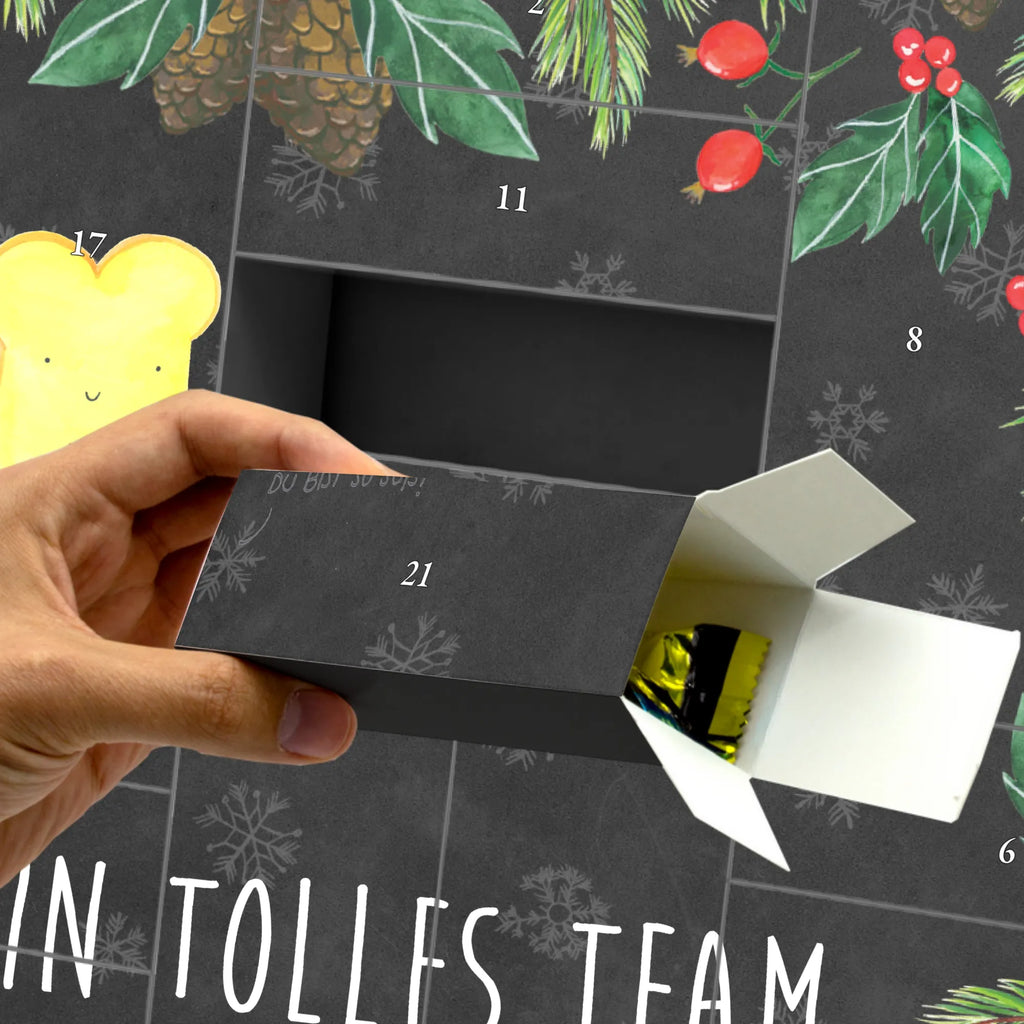 Fillable advent calendar toast jam card, gift ideas, gifts, animal lover, special gifts, cute animal motives, hand drawn, small animals, good mood, cute, funny sayings, jam, cute postcard, bread, kitchen decoration, sweet, kitchen saying, breakfast invitation