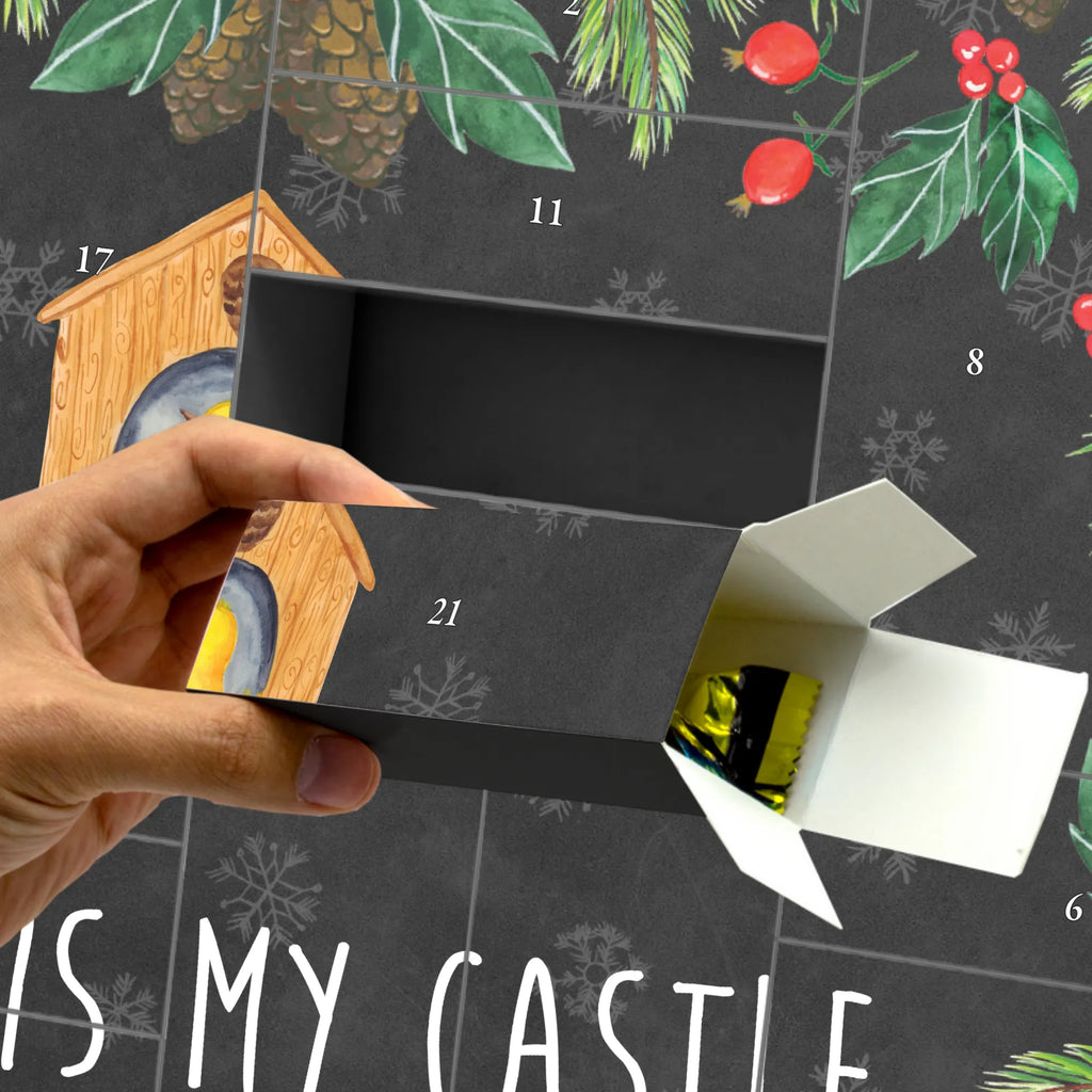 Fillable advent calendar Bird House card, gift ideas, gifts, animal lover, special gifts, cute animal motives, hand drawn, small animals, good mood, cute, funny sayings, birdhouse, Bird, apartment, our house, favorite place, birds