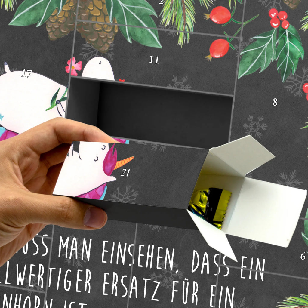 Fillable advent calendar unicorn In love cloud, girlfriend gift, Love Proof, Girlfriend present