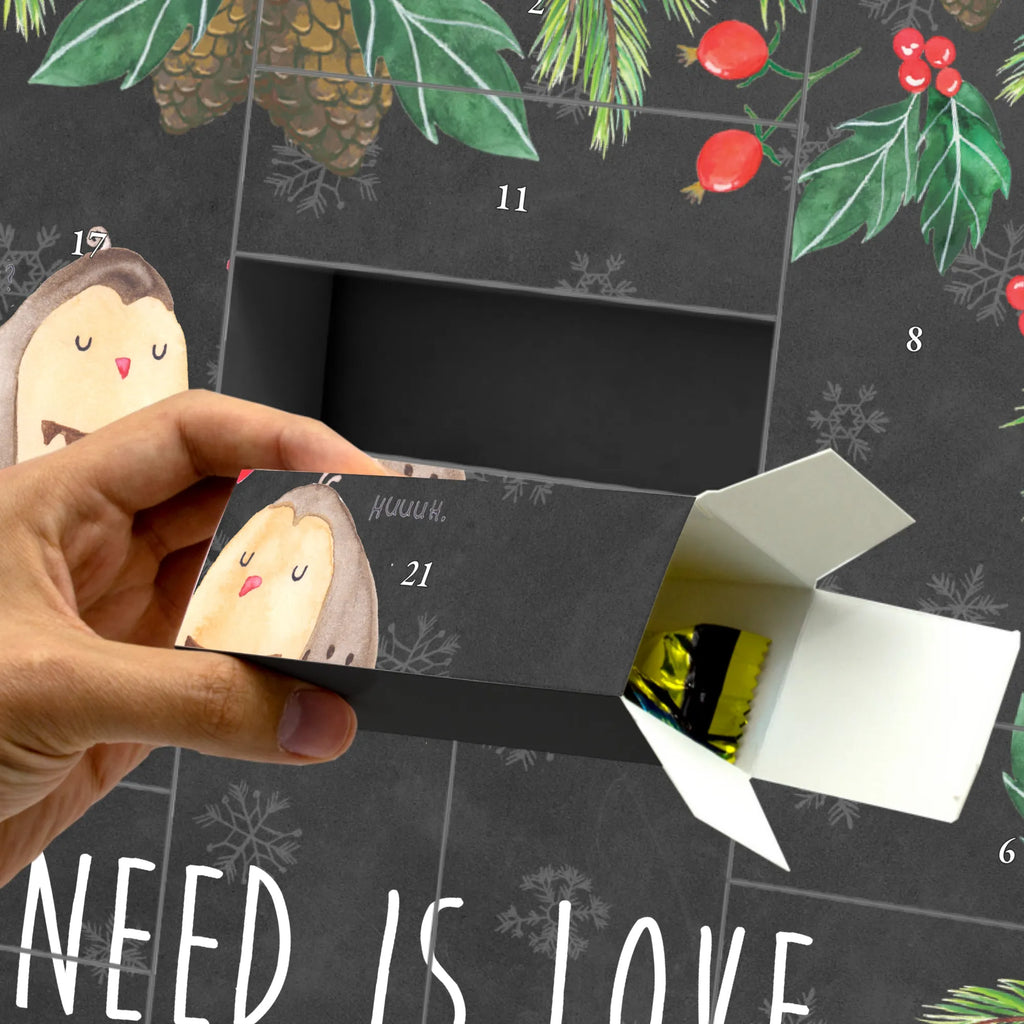 Fillable advent calendar owls Love gift ideas, birthday present, owl decor, illustrated, romantic gift, bird, forest animal, nocturnal, Pun funny, Love saying, Owl decoration, Friend, Wedding saying, Girlfriend gift