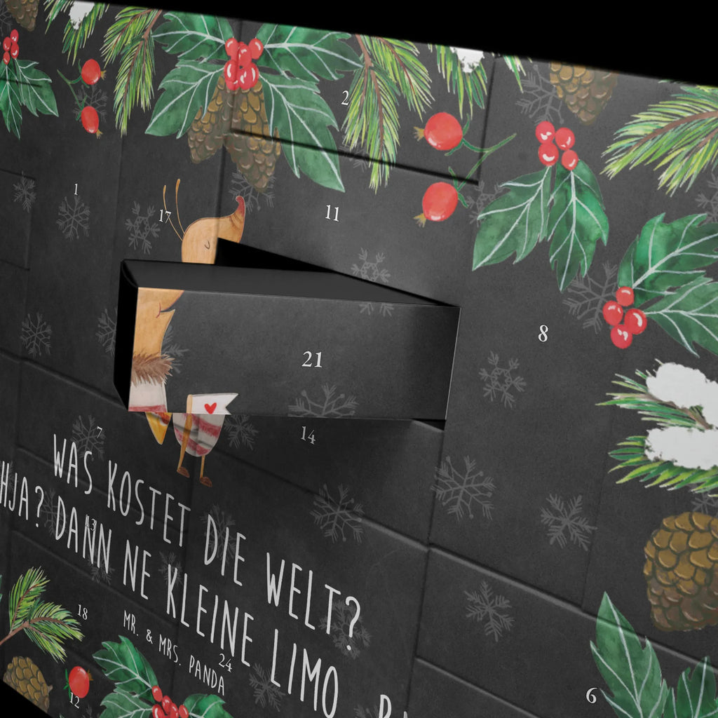 Fillable advent calendar Moth flag card, gift ideas, gifts, animal lover, special gifts, cute animal motives, hand drawn, small animals, good mood, cute, funny sayings, Saying funny, Beetle, Moth, Kitchen decoration, How much does the world cost