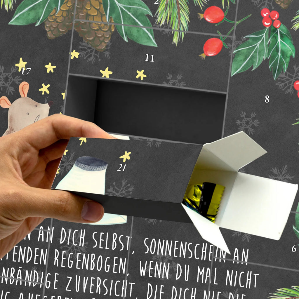 Fillable advent calendar Mouse Stars card, gift ideas, gifts, animal lover, special gifts, cute animal motives, hand drawn, small animals, good mood, cute, funny sayings, stars, baptism, pregnancy, baptism gift, first child, child, hope, birth, wish, Mouse, birthday, child birthday