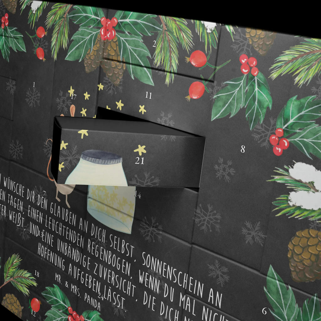 Fillable advent calendar Mouse Stars card, gift ideas, gifts, animal lover, special gifts, cute animal motives, hand drawn, small animals, good mood, cute, funny sayings, stars, baptism, pregnancy, baptism gift, first child, child, hope, birth, wish, Mouse, birthday, child birthday