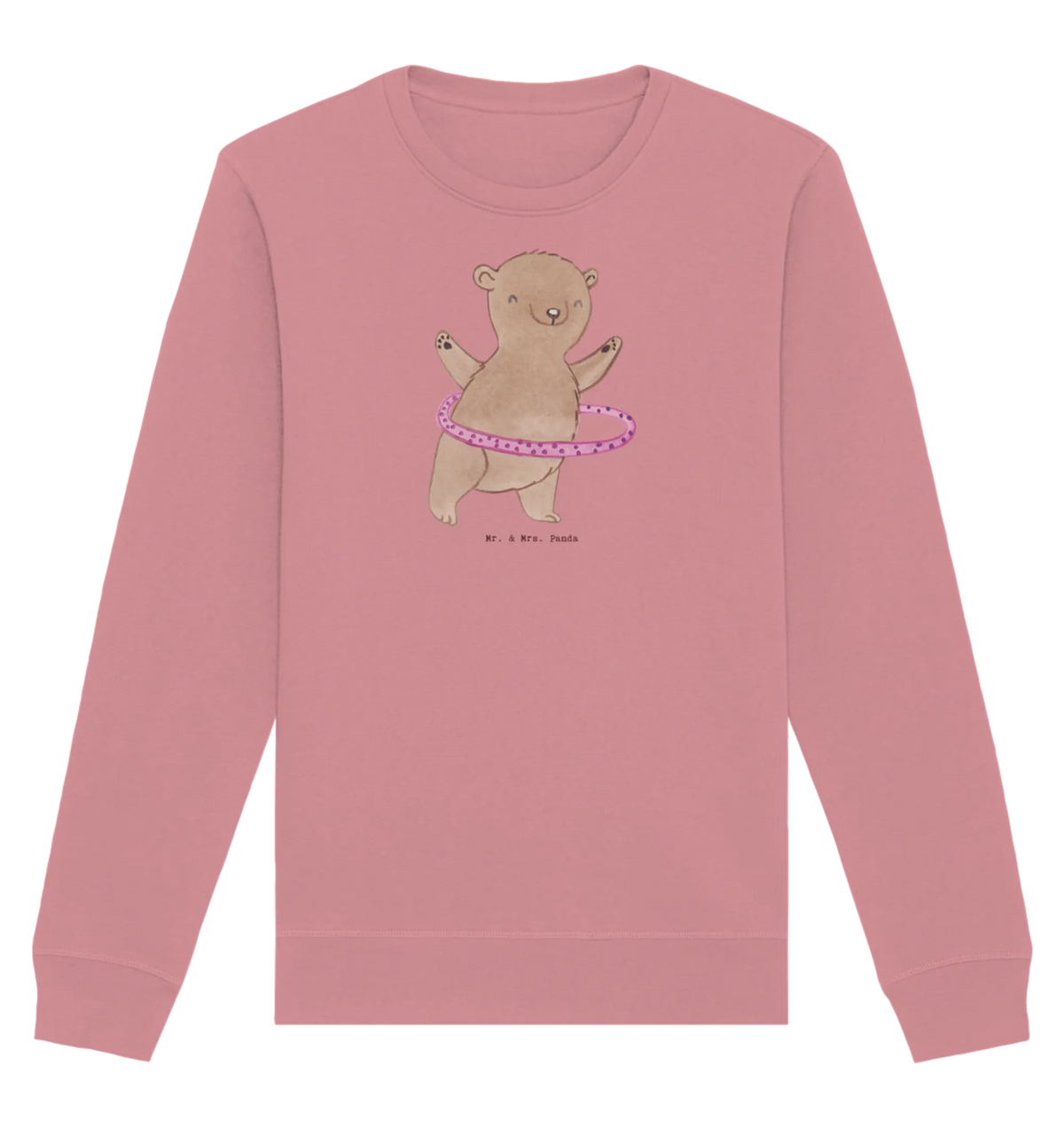 Organic Pullover bear hula hoops Gift, giving, thank you, award, profit, athlete