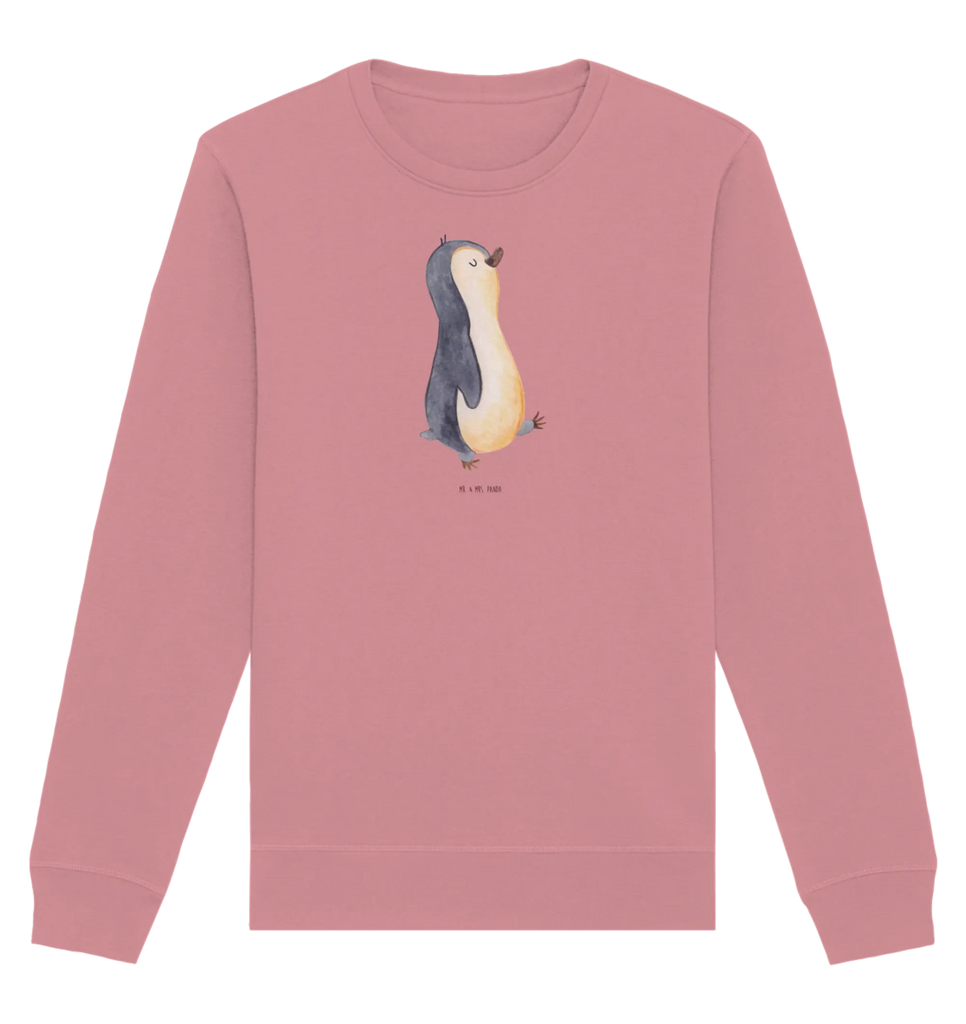 Organiczny Sweter Pingwin maszerować Pullover, Pullover Männer, Pullover Frauen, Sweatshirt, Sweatshirt Männer, Sweatshirt Frauen, Unisex, Pinguin, Pinguine, Frühaufsteher, Langschläfer, Bruder, Schwester, Familie