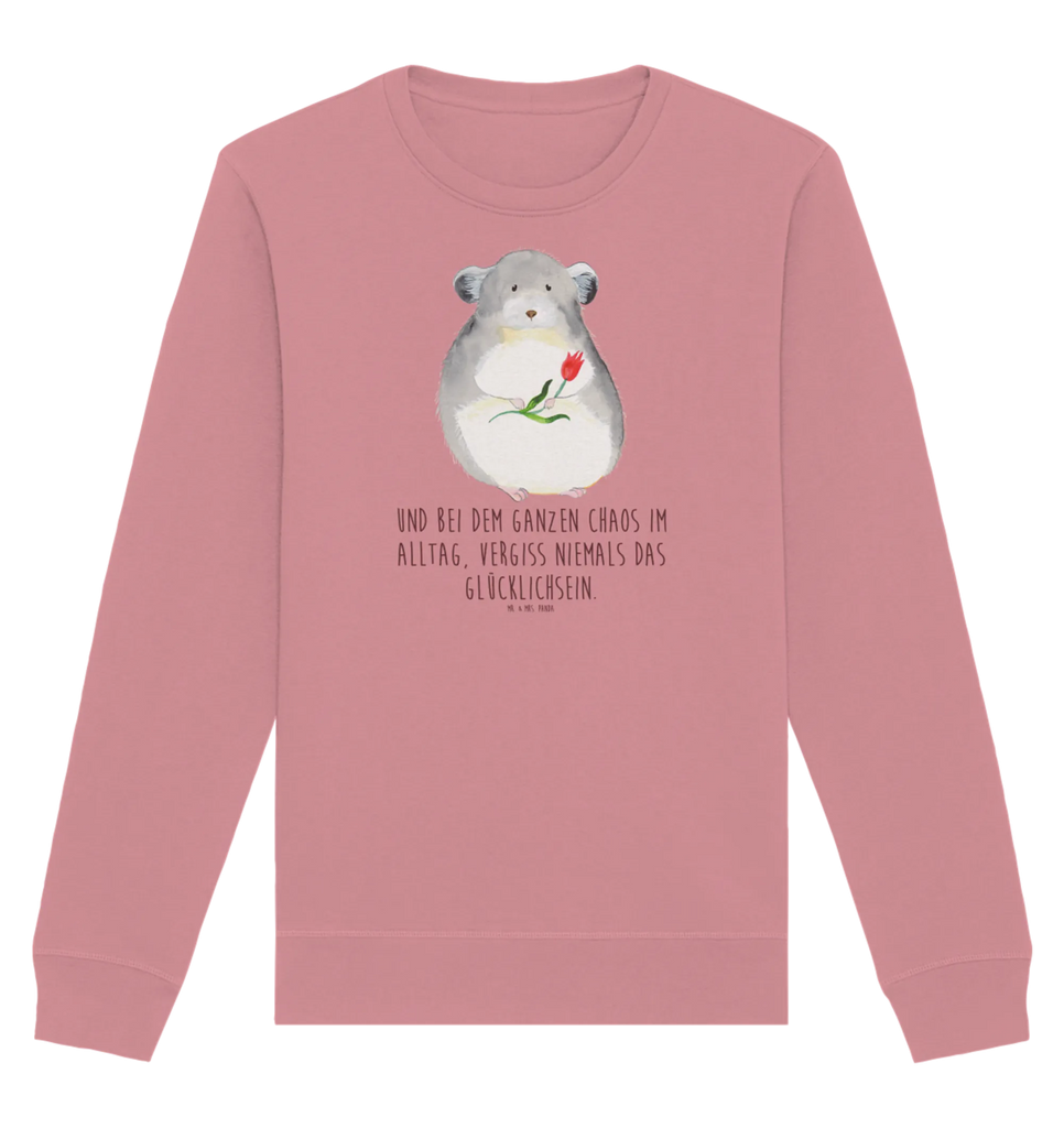 Organic Pullover chinchilla flower Pullover, Pullover Männer, Pullover Frauen, Sweatshirt, Sweatshirt Männer, Sweatshirt Frauen, Unisex, Tiermotive, Gute Laune, lustige Sprüche, Tiere, Chinchilla, Chinchillas, Liebeskummer, Kummer, Depressionen, traurig sein, Chaos, Glücklichsein, Büro, Büroalltag