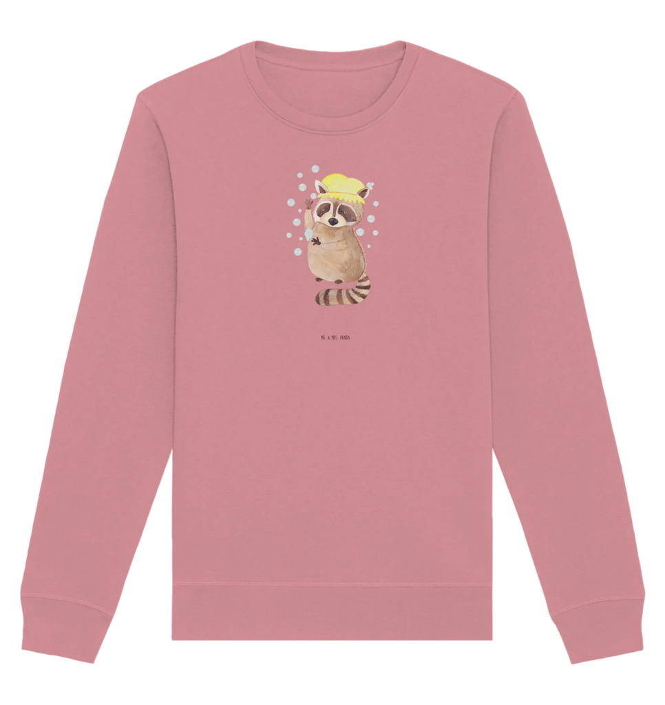 Organiczny Sweter Szop pracz Pullover, Pullover Männer, Pullover Frauen, Sweatshirt, Sweatshirt Männer, Sweatshirt Frauen, Unisex, Tiermotive, Gute Laune, lustige Sprüche, Tiere, Waschbär, Tagträumen, Plan, Fröhlich, waschen, Seifenblasen