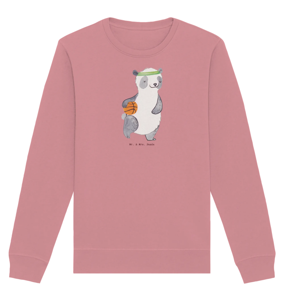 Organic Pullover panda basketball giving, thank you, award, profit, athlete, Gift, basketball association, basketball club, basketball court