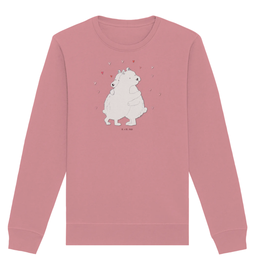 Organic Pullover Icebear Embrace Pullover, Pullover Männer, Pullover Frauen, Sweatshirt, Sweatshirt Männer, Sweatshirt Frauen, Unisex, Tiermotive, Gute Laune, lustige Sprüche, Tiere