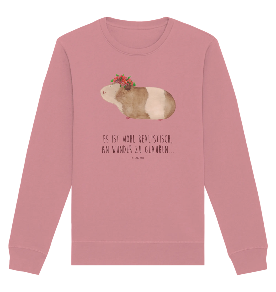 Organic Pullover Guinea pig wisdom Pullover, Pullover Männer, Pullover Frauen, Sweatshirt, Sweatshirt Männer, Sweatshirt Frauen, Unisex, Tiermotive, Gute Laune, lustige Sprüche, Tiere, Meerschweinchen, Meerie, Meeries, Wunder, Blumenkind, Realität, Spruch, Weisheit, Motivation, Wunderland