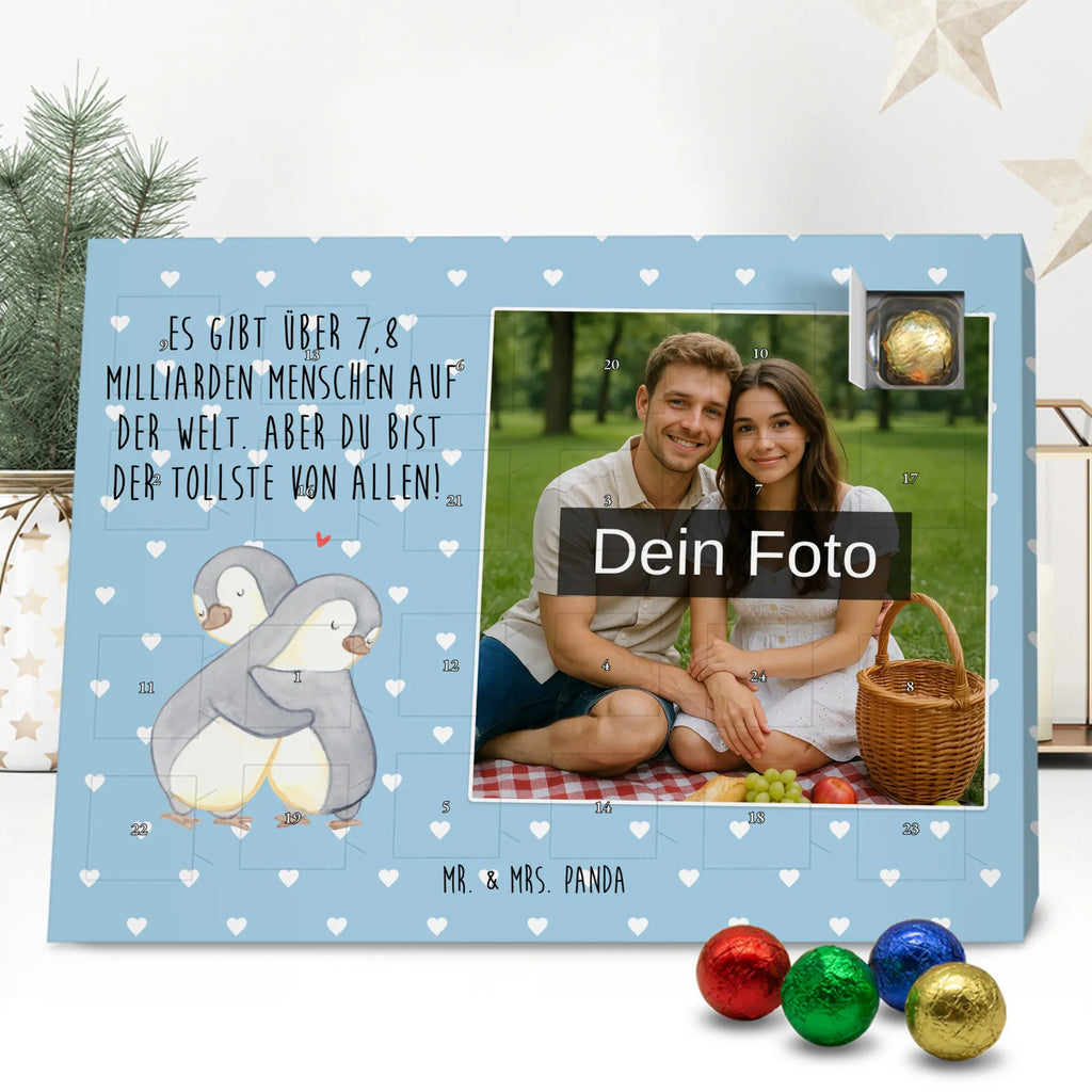Personalisierter Schoko Foto Adventskalender Pinguine Kuscheln Personalisierter Schoko Foto Adventskalender, Partner, Ehemann, Freundin, Ehefrau, Liebesgeschenk, Freund, Hocheitstag, Jahrestag, Heiratsantrag, Verlobung, Liebe, Heiraten, Mitbringsel, Liebesbeweis, Valentinstag, Geschenk für Freundin, für Männer, für Ehemann, Hochzeitstag, Geschenk für Partner, Geschenk für Frauen