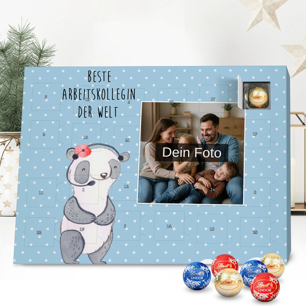 Personalisierter Schoko Foto Adventskalender Panda Beste Arbeitskollegin der Welt Personalisierter Schoko Foto Adventskalender, Geschenkidee, Geschenk, Schenken, Mitbringsel, Geburtstag, Geburtstagsgeschenk, für, Danke, Dankeschön, Bedanken, Freude machen, Geschenktipp, Abschiedsgeschenk, Freundin, Ruhestand, Beruf, Büro, Berufsgenossin, Kollegin, Arbeit, Mitarbeiterin, Arbeitskollegin