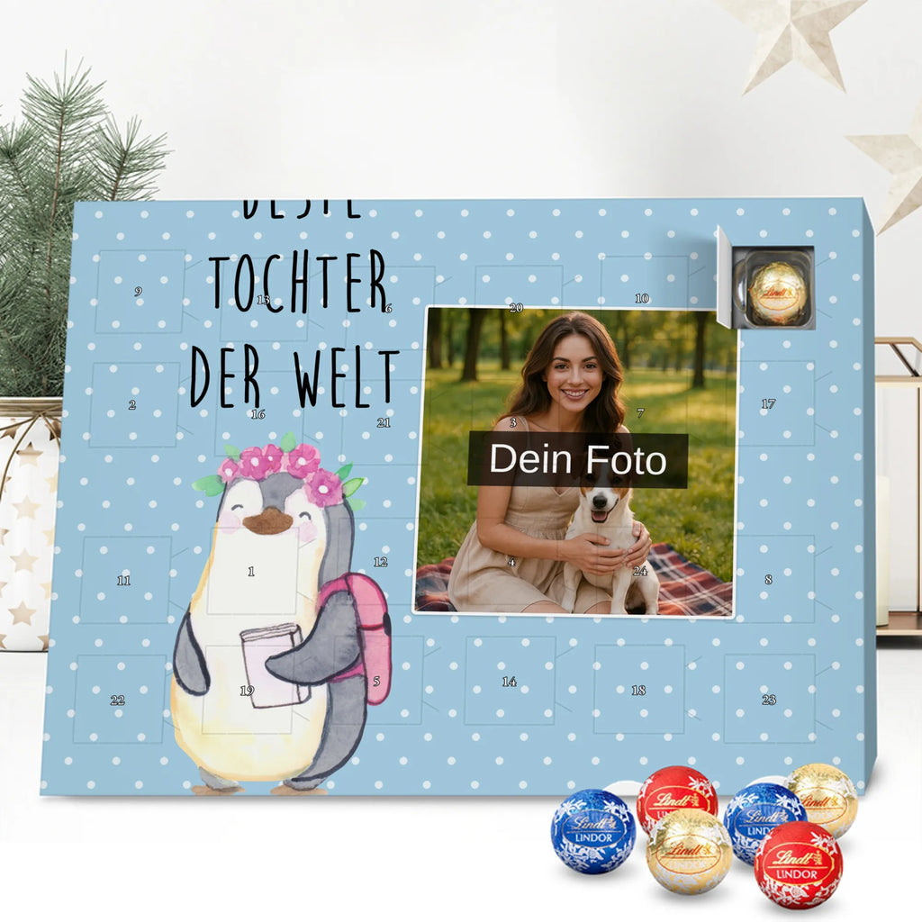 Personalisierter Schoko Foto Adventskalender Pinguin Beste Tochter der Welt Personalisierter Schoko Foto Adventskalender, Geschenkidee, Geschenk, Schenken, Mitbringsel, Geburtstag, Geburtstagsgeschenk, für, Danke, Dankeschön, Bedanken, Freude machen, Geschenktipp, Kind, Belohnung, Geburt, Töchter, Töchterchen, Familie, Mutter, Kinder, Tochter, Kleine, Vater