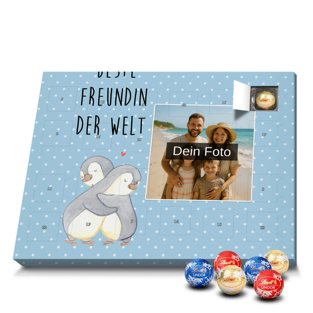 Personalisierter Schoko Foto Adventskalender Pinguin Beste Freundin der Welt Personalisierter Schoko Foto Adventskalender, Geschenkidee, Geschenk, Schenken, Mitbringsel, Geburtstag, Geburtstagsgeschenk, für, Danke, Dankeschön, Bedanken, Freude machen, Geschenktipp, Freundin, Spruch, Beste Freundin, Frau, Beste, Freundinnen, Bff, Freundschaft. Liebste, Ehefrau, Bae, Jahrestag