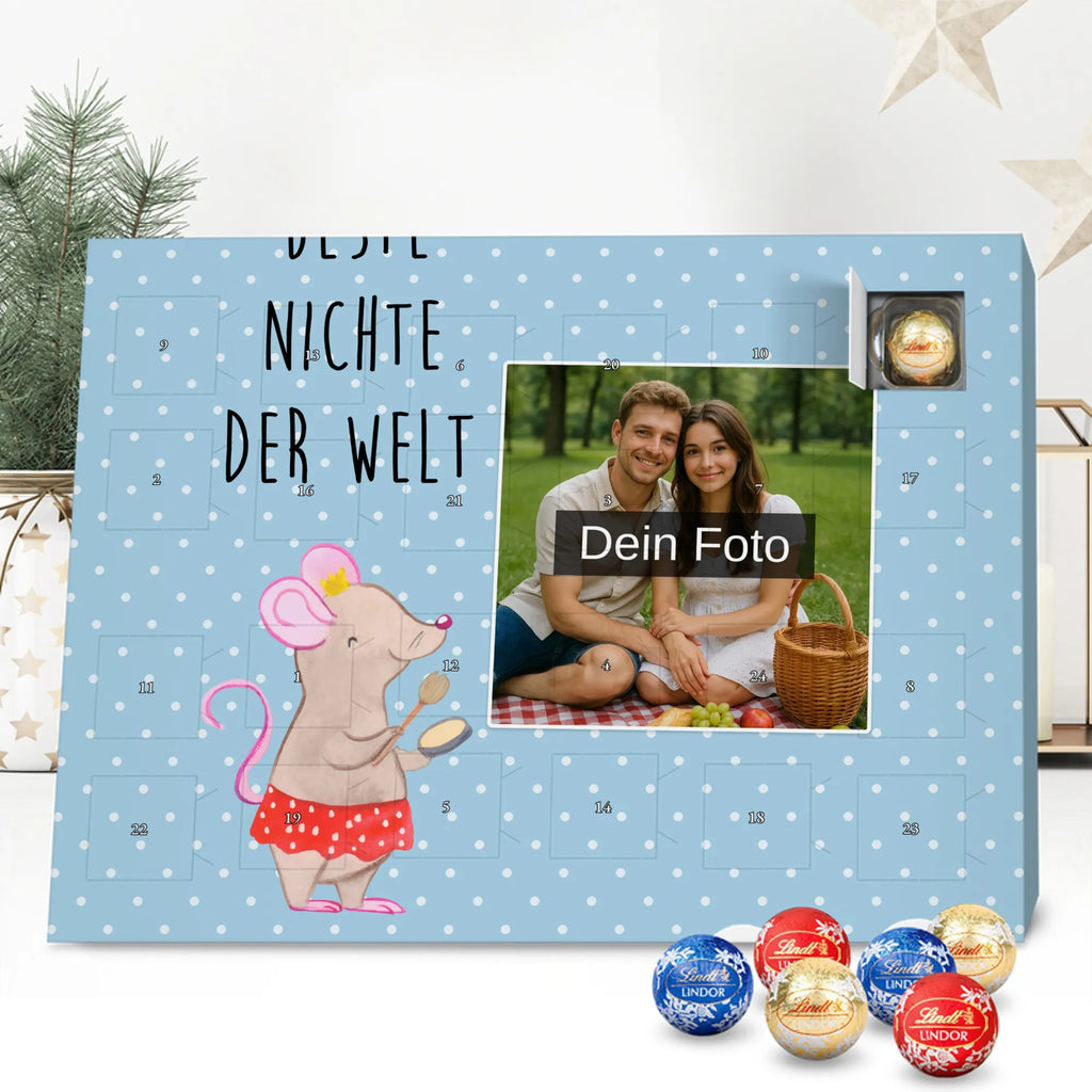 Personalisierter Schoko Foto Adventskalender Maus Beste Nichte der Welt Personalisierter Schoko Foto Adventskalender, Geschenkidee, Geschenk, Schenken, Mitbringsel, Geburtstag, Geburtstagsgeschenk, für, Danke, Dankeschön, Bedanken, Freude machen, Geschenktipp, Patenkind, Patentante, Patenonkel, Nichte, Taufe, Tante, Onkel, Tochter Des Bruders, Tochter Der Schwester, Beste