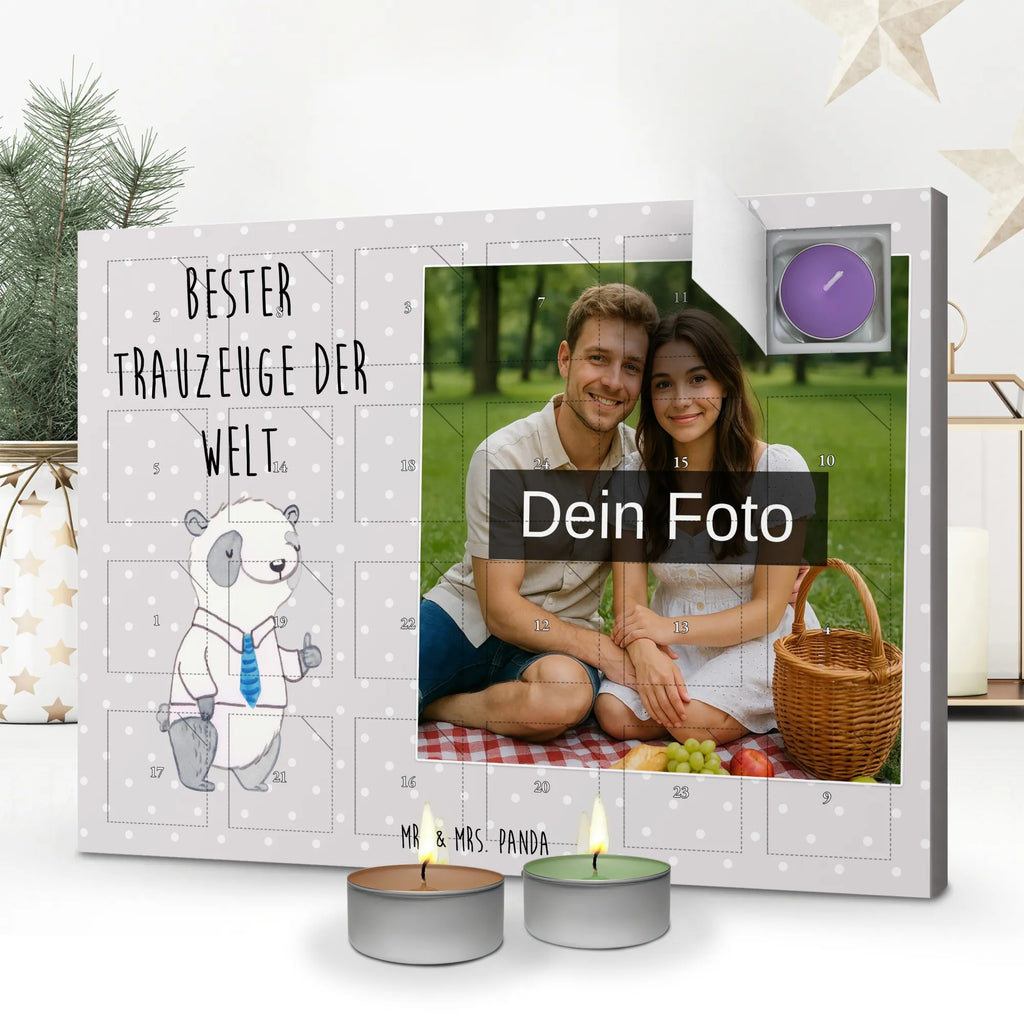 Personalisierter Duftkerzen Foto Adventskalender Panda Bester Trauzeuge der Welt Personalisierter Duftkerzen Foto Adventskalender, Geschenkidee, Geschenk, Schenken, Mitbringsel, Geburtstag, Geburtstagsgeschenk, für, Danke, Dankeschön, Bedanken, Freude machen, Geschenktipp, Heirat, Bräutigam, Kirche, Hochzeit, Trauzeuge, JGA, Trauhzeuge, Trauung, Braut, Standesamt