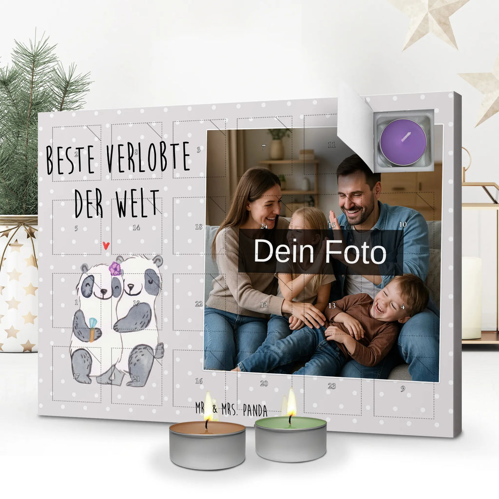 Personalisierter Duftkerzen Foto Adventskalender Panda Beste Verlobte der Welt Personalisierter Duftkerzen Foto Adventskalender, Geschenkidee, Geschenk, Schenken, Mitbringsel, Geburtstag, Geburtstagsgeschenk, für, Danke, Dankeschön, Bedanken, Freude machen, Geschenktipp, Verloben, Ehefrau, Ehe, Freundin, Verlobung, Hochzeit, Zukünftige, Traumfrau, Verlobte, Frau