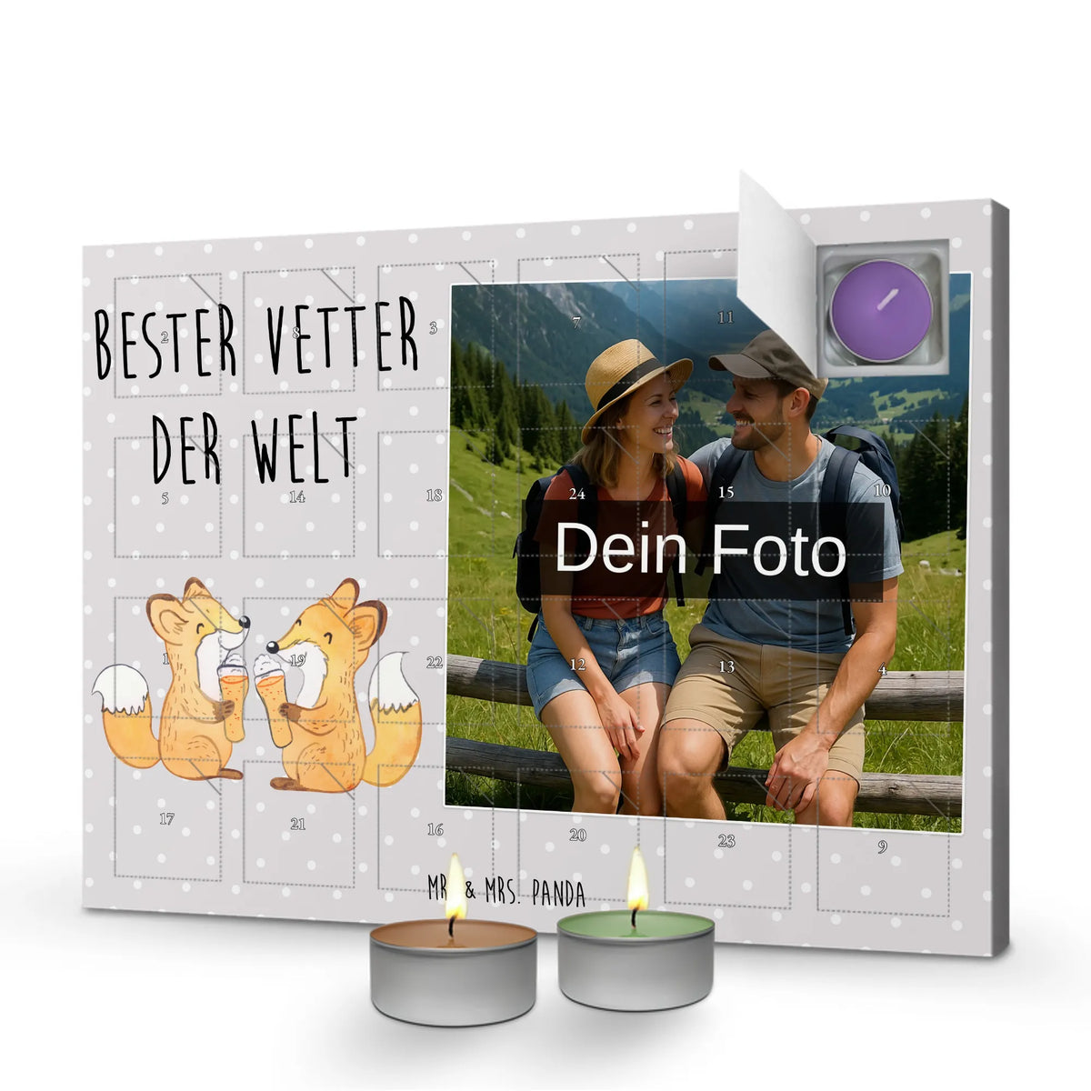  Fox Best cousin in the world Personalisierter Duftkerzen Foto Adventskalender, Mitbringsel, Danke, Bedanken, Geschenktipp, Freude machen, Schenken, für, Geschenk, Geschenkidee, Geburtstag, Geburtstagsgeschenk, Dankeschön, Kousin, Familie, Verwandtschaft, Vetter, Cousin, Sohn von Onkel, Sohn von Tante, Cousine