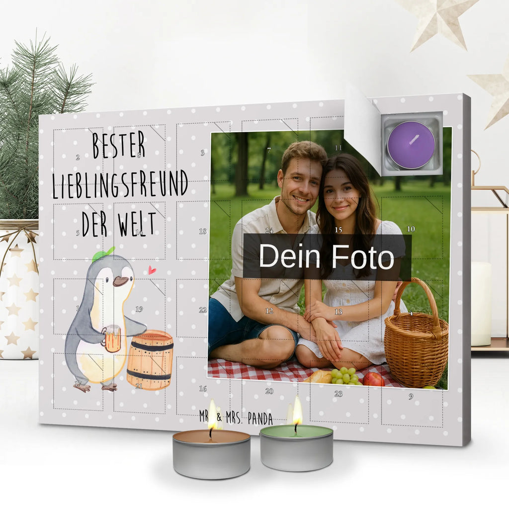 Personalisierter Duftkerzen Foto Adventskalender Pinguin Bester Lieblingsfreund der Welt Personalisierter Duftkerzen Foto Adventskalender, Geschenkidee, Geschenk, Schenken, Mitbringsel, Geburtstag, Geburtstagsgeschenk, für, Danke, Dankeschön, Bedanken, Freude machen, Geschenktipp, Liebling, Partner, Love, Lieblings Mensch, Bae, Lieblingsmensch, Herz, Lieblingsfreund, Liebe, Bester Freund, Freund