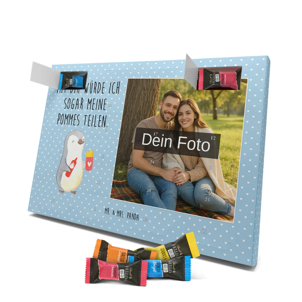 Personalisierter Schoko Foto Adventskalender Pinguin Pommes Personalisierter Schoko Foto Adventskalender, Partner, Ehemann, Freundin, Ehefrau, Liebesgeschenk, Freund, Hocheitstag, Jahrestag, Heiratsantrag, Verlobung, Liebe, Heiraten, Mitbringsel, Geschenk für Frauen, Geschenk für Freundin, Hochzeitstag, Geschenk für Partner, für Ehemann, für Männer, Liebesbeweis, Valentinstag