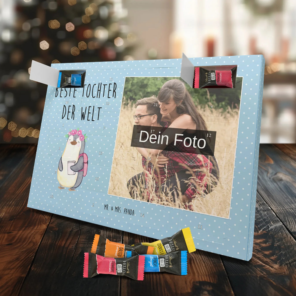 Personalisierter Schoko Foto Adventskalender Pinguin Beste Tochter der Welt Personalisierter Schoko Foto Adventskalender, Geschenkidee, Geschenk, Schenken, Mitbringsel, Geburtstag, Geburtstagsgeschenk, für, Danke, Dankeschön, Bedanken, Freude machen, Geschenktipp, Kind, Belohnung, Geburt, Töchter, Töchterchen, Familie, Mutter, Kinder, Tochter, Kleine, Vater