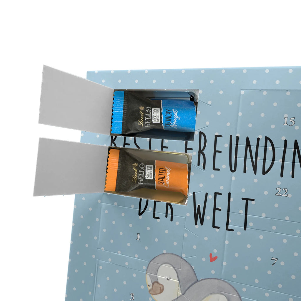 Personalisierter Schoko Foto Adventskalender Pinguin Beste Freundin der Welt Personalisierter Schoko Foto Adventskalender, Geschenkidee, Geschenk, Schenken, Mitbringsel, Geburtstag, Geburtstagsgeschenk, für, Danke, Dankeschön, Bedanken, Freude machen, Geschenktipp, Freundin, Spruch, Beste Freundin, Frau, Beste, Freundinnen, Bff, Freundschaft. Liebste, Ehefrau, Bae, Jahrestag