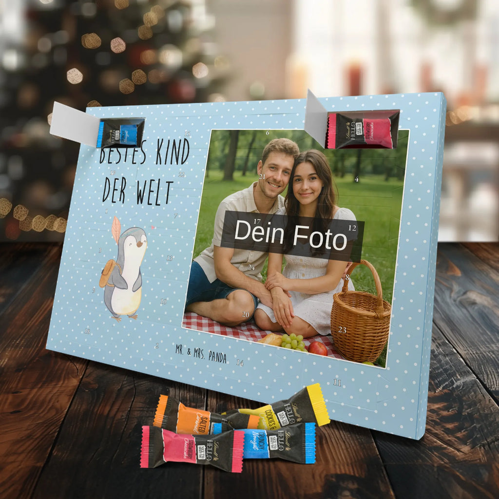 Personalisierter Schoko Foto Adventskalender Pinguin Bestes Kind der Welt Personalisierter Schoko Foto Adventskalender, Geschenkidee, Geschenk, Schenken, Mitbringsel, Geburtstag, Geburtstagsgeschenk, für, Danke, Dankeschön, Bedanken, Freude machen, Geschenktipp, Tochter, Kinder, Kids, Kiddy, Nachwuchs, Bestes, Geburt, Kind, Sohn, Liebling, Kid, Taufe