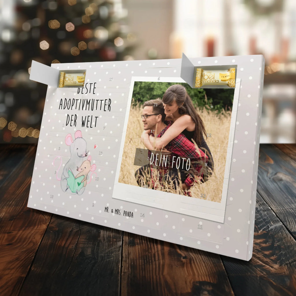 Personalisierter Marzipan Foto Adventskalender Maus Beste Adoptivmutter der Welt Personalisierter Marzipan Foto Adventskalender, für, Dankeschön, Geschenk, Schenken, Geburtstag, Geburtstagsgeschenk, Geschenkidee, Danke, Bedanken, Mitbringsel, Freude machen, Geschenktipp, adoptiert, Supermama, Adoptivmutter, Beste Mama, Mutter, Muttertag, Mama, Adoptivmama, Sohn, Ma, Mami, Tochter, Beste, Mutti