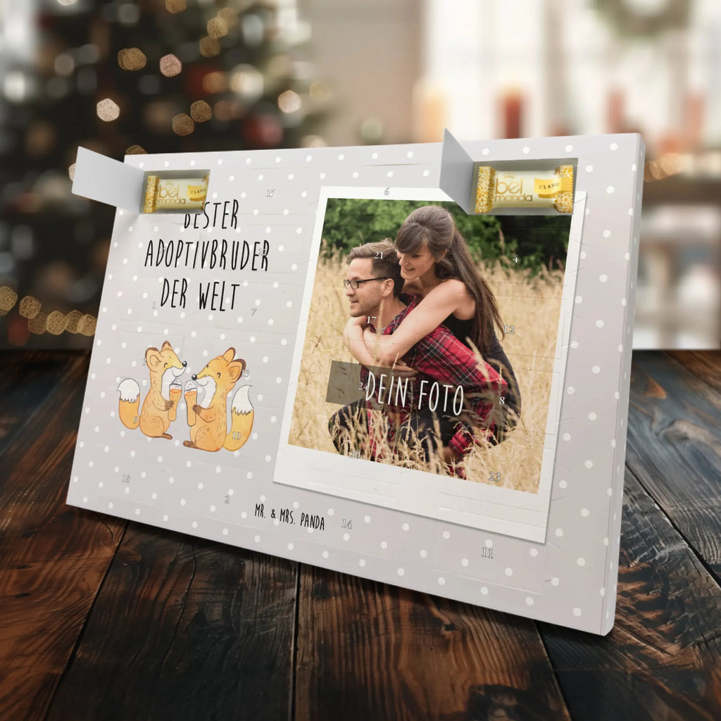 Personalisierter Marzipan Foto Adventskalender Fuchs Bester Adoptivbruder der Welt Personalisierter Marzipan Foto Adventskalender, für, Dankeschön, Geschenk, Schenken, Geburtstag, Geburtstagsgeschenk, Geschenkidee, Danke, Bedanken, Mitbringsel, Freude machen, Geschenktipp, Sohn, Bruderherz, Kleinigkeit, Familie, Schwester, Bruder, Bester, Adoptivbruder, Brudi, Geschwister, adoptiert, Brother