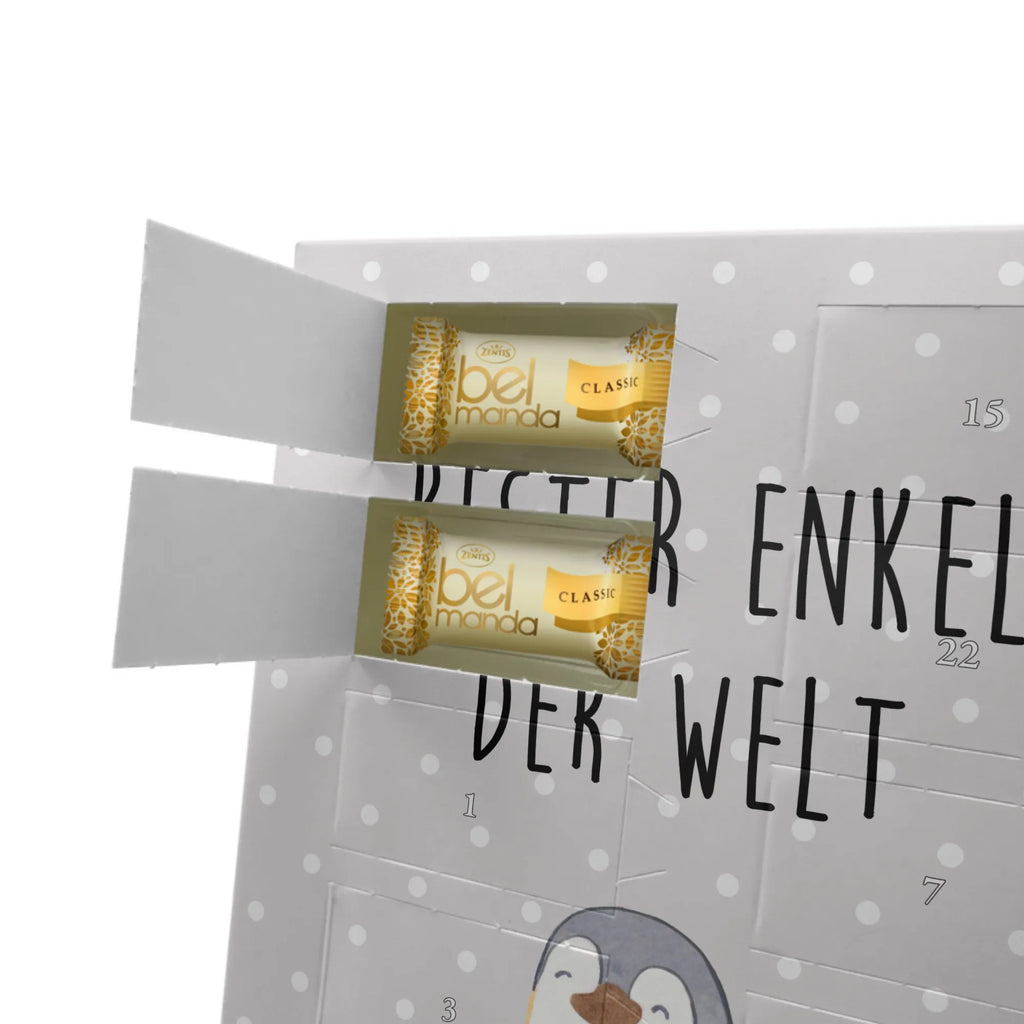 Personalisierter Marzipan Foto Adventskalender Pinguin Bester Enkel der Welt Personalisierter Marzipan Foto Adventskalender, für, Dankeschön, Geschenk, Schenken, Geburtstag, Geburtstagsgeschenk, Geschenkidee, Danke, Bedanken, Mitbringsel, Freude machen, Geschenktipp, Enkelsohn, Opa, Enkel, Enkelkind, Großsohn, Taufe, Kind von Sohn, Oma, Kind von Tochter