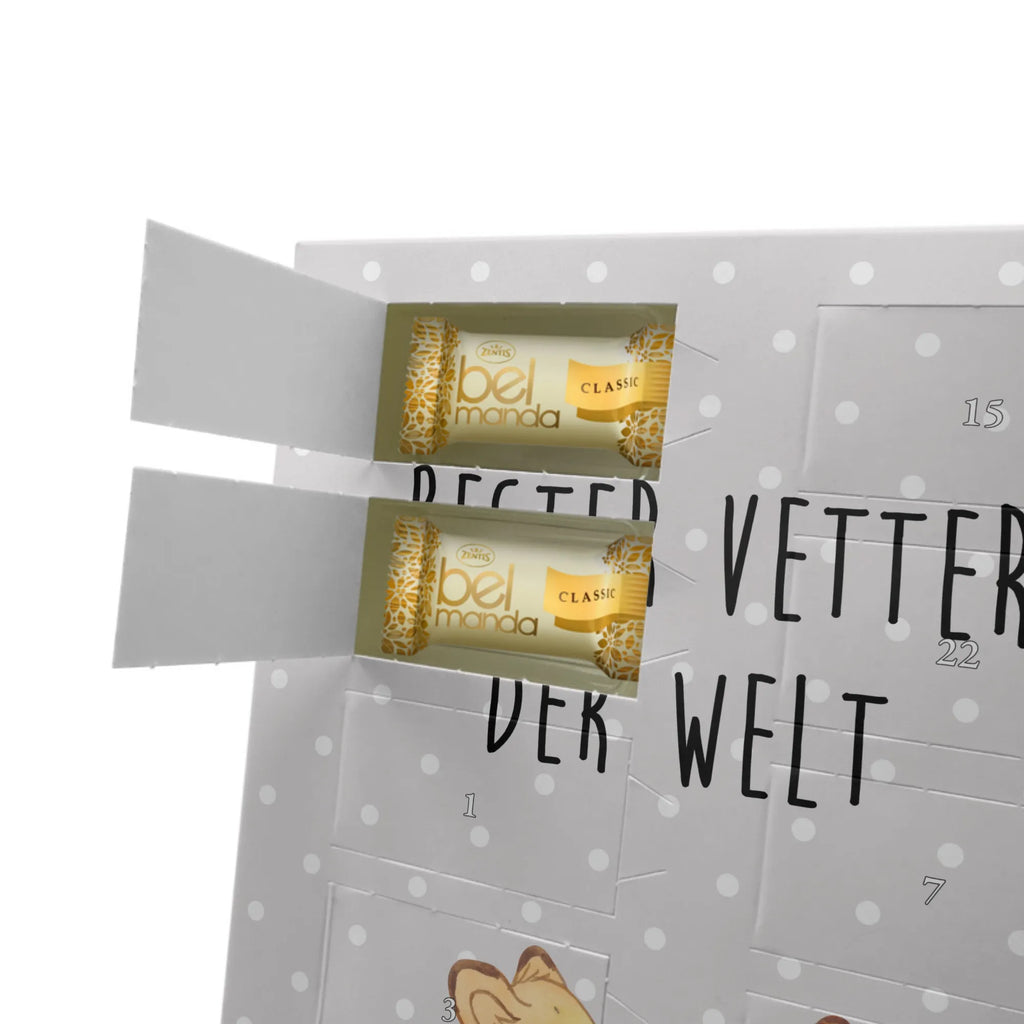 Personalisierter Marzipan Foto Adventskalender Fuchs Bester Vetter der Welt Personalisierter Marzipan Foto Adventskalender, für, Dankeschön, Geschenk, Schenken, Geburtstag, Geburtstagsgeschenk, Geschenkidee, Danke, Bedanken, Mitbringsel, Freude machen, Geschenktipp, Cousine, Sohn von Onkel, Verwandtschaft, Kousin, Sohn von Tante, Cousin, Vetter, Familie