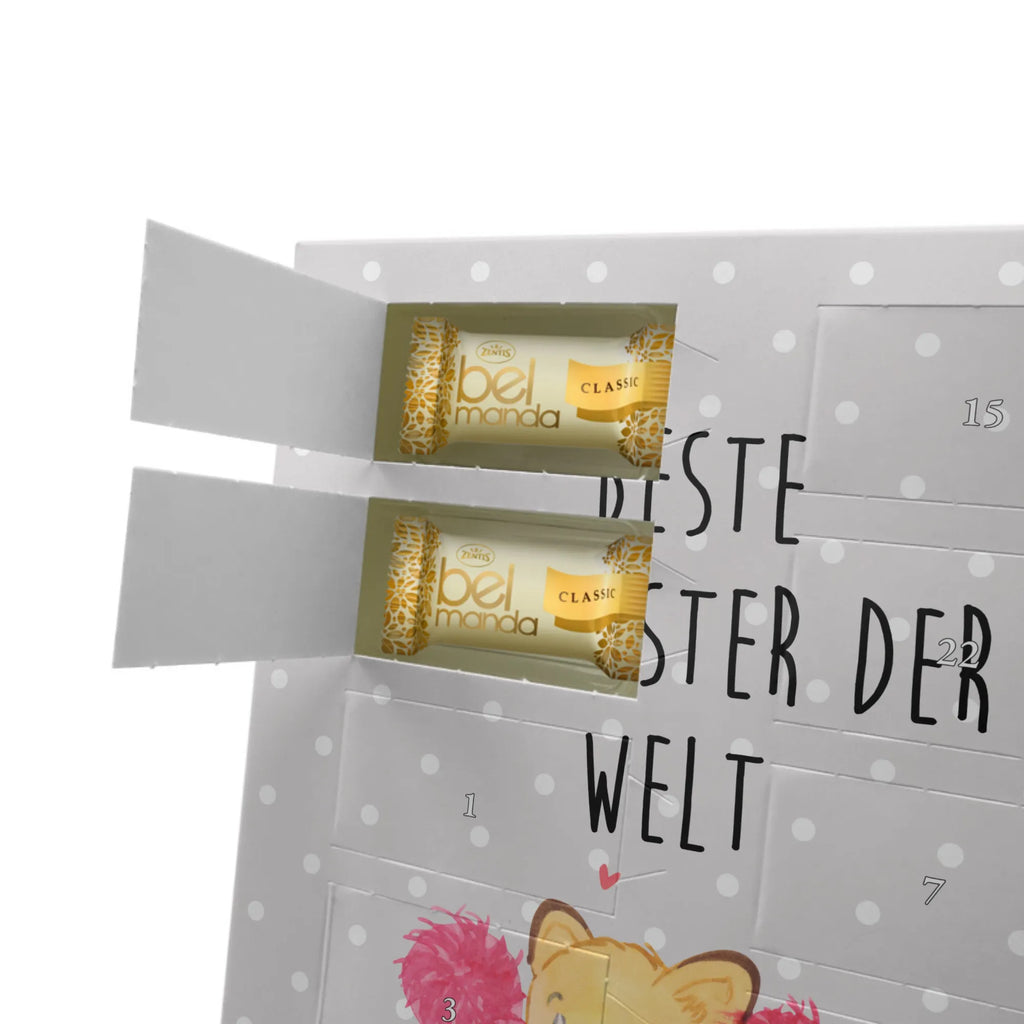 Personalisierter Marzipan Foto Adventskalender Fuchs Beste Schwester der Welt Personalisierter Marzipan Foto Adventskalender, für, Dankeschön, Geschenk, Schenken, Geburtstag, Geburtstagsgeschenk, Geschenkidee, Danke, Bedanken, Mitbringsel, Freude machen, Geschenktipp, Schwester, Geschwister, Sister, Tochter, Schwesterherz, Beste, Familie, Kleinigkeit