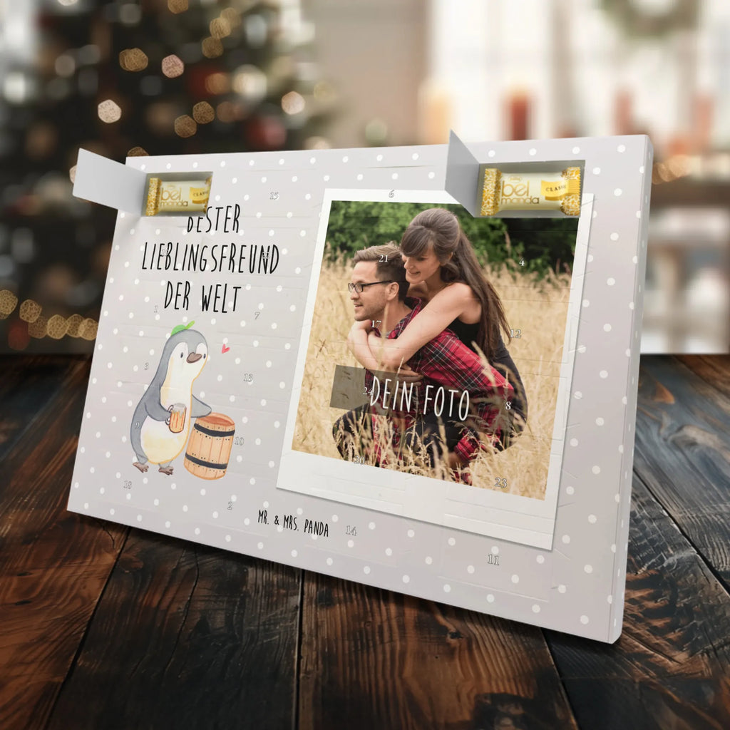 Personalisierter Marzipan Foto Adventskalender Pinguin Bester Lieblingsfreund der Welt Personalisierter Marzipan Foto Adventskalender, für, Dankeschön, Geschenk, Schenken, Geburtstag, Geburtstagsgeschenk, Geschenkidee, Danke, Bedanken, Mitbringsel, Freude machen, Geschenktipp, Herz, Lieblingsfreund, Lieblingsmensch, Liebling, Love, Freund, Partner, Bae, bester Freund, Lieblings Mensch, Liebe
