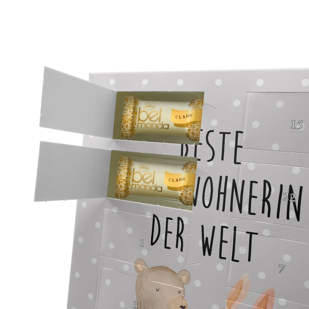 Personalisierter Marzipan Foto Adventskalender Hase Beste Mitbewohnerin der Welt Personalisierter Marzipan Foto Adventskalender, für, Dankeschön, Geschenk, Schenken, Geburtstag, Geburtstagsgeschenk, Geschenkidee, Danke, Bedanken, Mitbringsel, Freude machen, Geschenktipp, Zimmernachbarin, Stubenkameradin, Zimmerkollegin, WG-Bewohnerin, Wohngemeinschaft, WG, Mitbewohnerin, Zimmergenossin