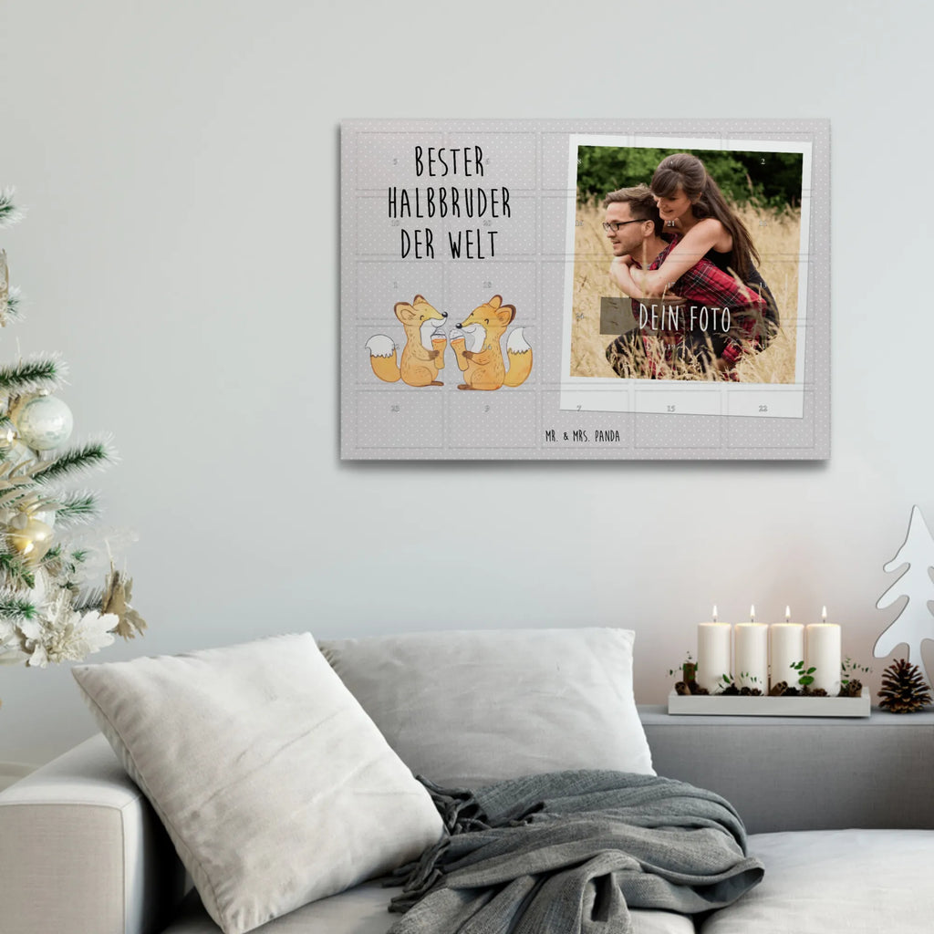  Fox Best Half Brother in the World for, thank you, gift, giving, birthday, birthday present, gift idea, souvenir, make you happy, gift tip, brother, step siblings, trifle, Half brother, brother heart, best, present, sister, family, siblings, step, son, brudi, step brother