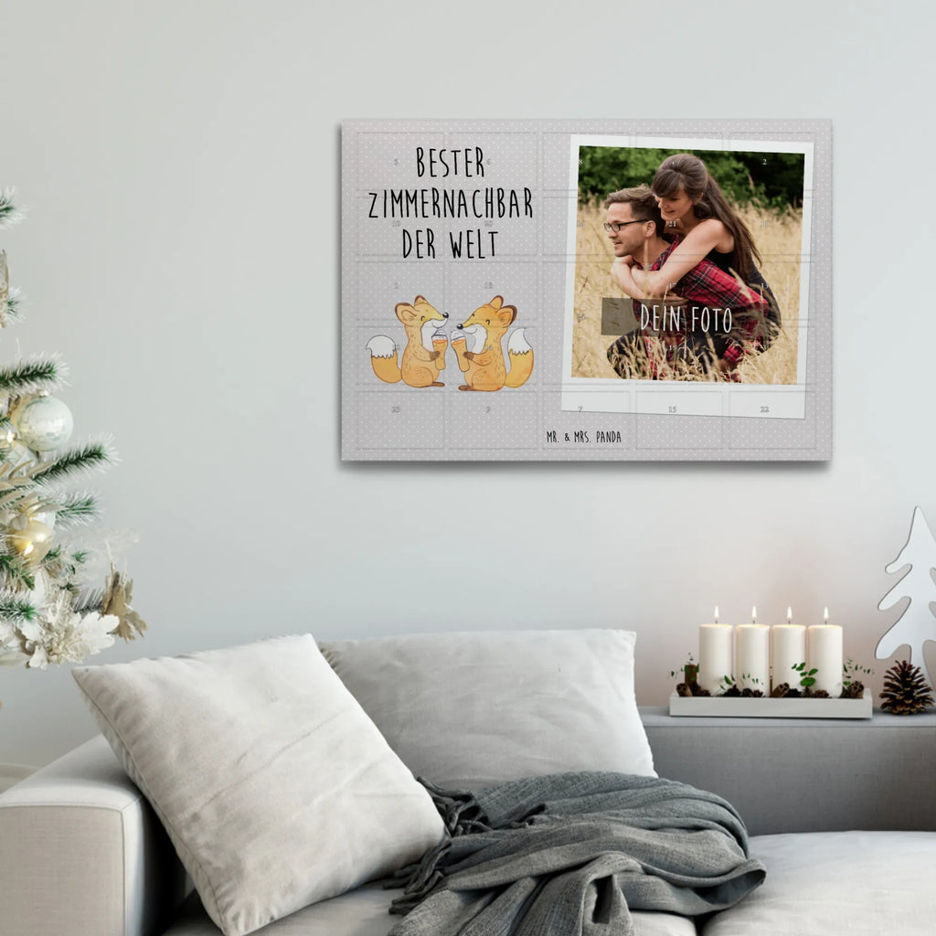 Personalisierter Tee Foto Adventskalender Fuchs Bester Zimmernachbar der Welt Personalisierter Tee Foto Adventskalender, Geschenkidee, Geschenk, Schenken, Mitbringsel, Geburtstag, Geburtstagsgeschenk, für, Danke, Dankeschön, Bedanken, Freude machen, Geschenktipp, Kollegin, Studentenwohnheim, Patient, Nachbar, Zimmer, Wohnheim, WG, Zimmernachbar, Zimmernachbarn, Krankenhaus