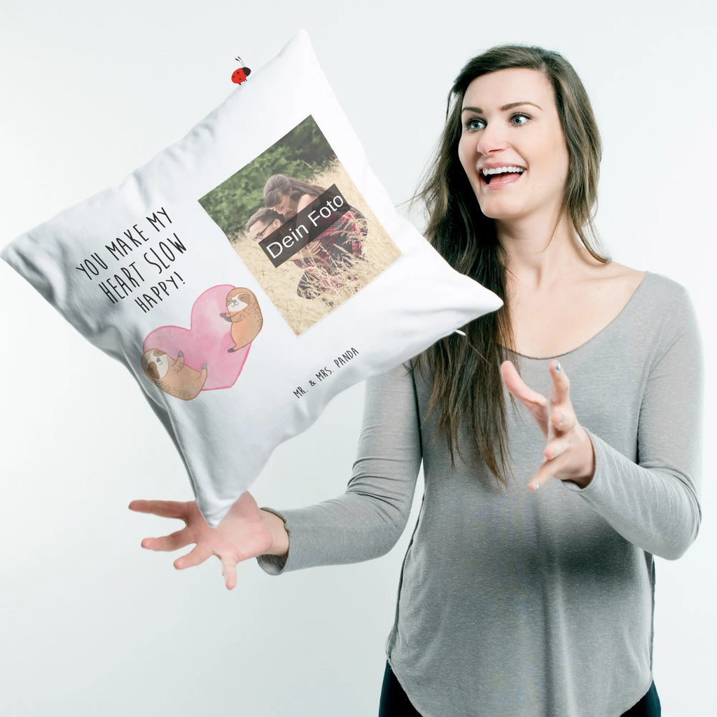 Personalized Photo Pillow sloths Heart Personalisiertes Foto Kissen, Liebe, Partner, Freund, Freundin, Ehemann, Ehefrau, Heiraten, Verlobung, Heiratsantrag, Liebesgeschenk, Jahrestag, Hocheitstag, Mitbringsel, Geschenk für Frauen, Geschenk für Partner, Hochzeitstag, für Männer, Geschenk für Freundin, Valentinstag, Liebesbeweis, für Ehemann