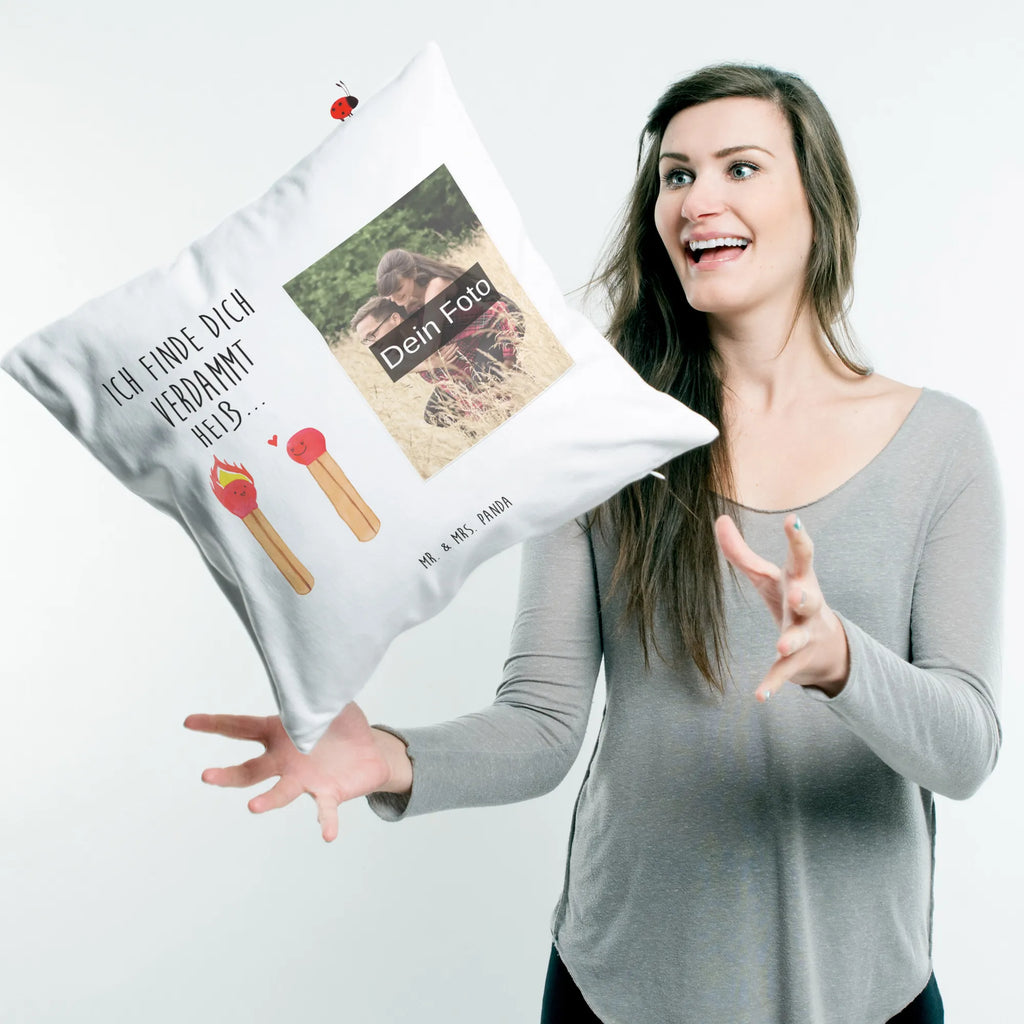 Personalisiertes Foto Kissen Streichhölzer Personalisiertes Foto Kissen, Liebe, Partner, Freund, Freundin, Ehemann, Ehefrau, Heiraten, Verlobung, Heiratsantrag, Liebesgeschenk, Jahrestag, Hocheitstag, Streichhölzer